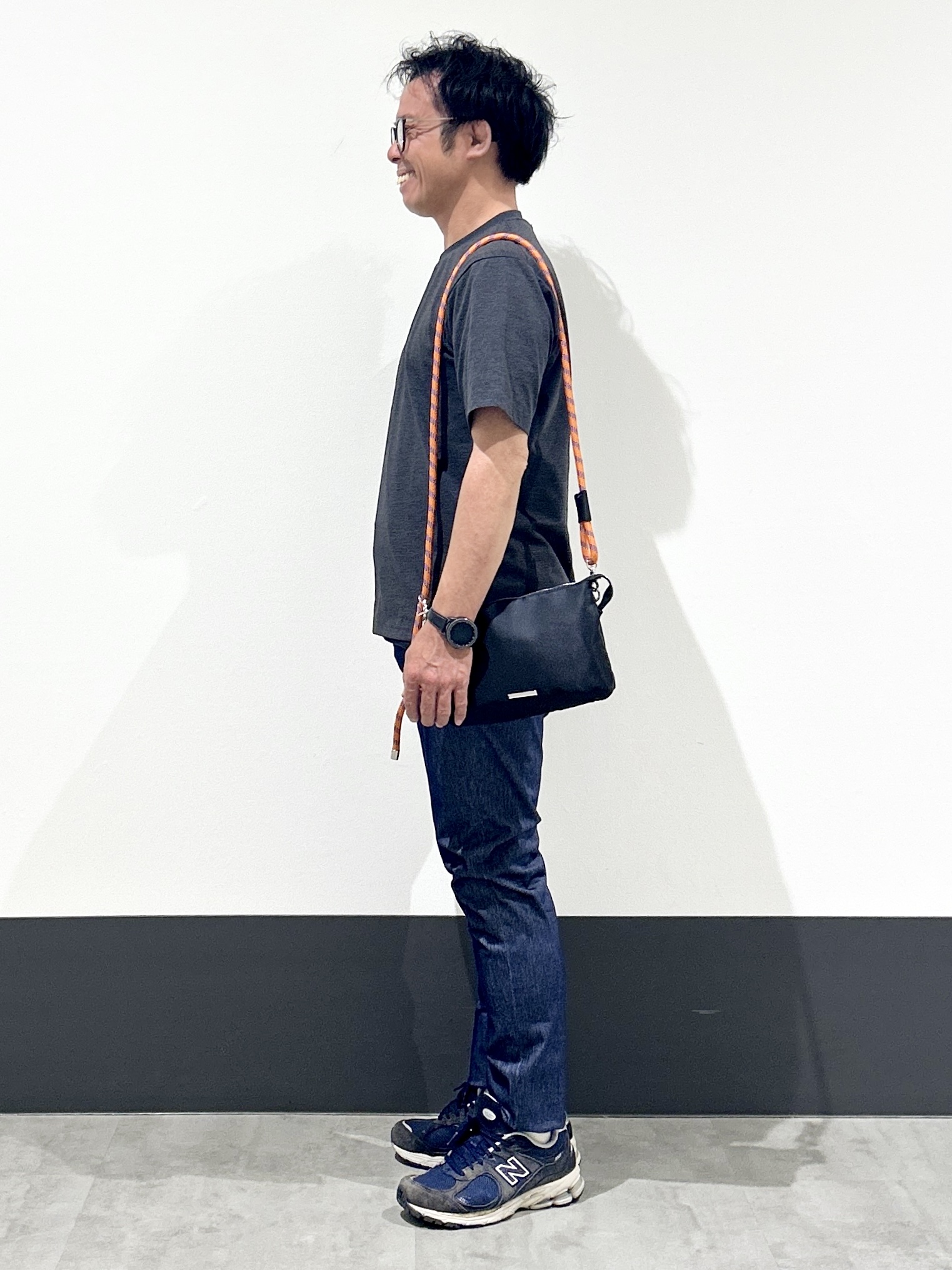 KENJI Iさんの「THE SHOP TK｜【新色追加＆再入荷!!】【接触冷感/吸水速乾/UVカット/透け防止/遮熱】BO-NO TEE/ボーノ」を使ったコーディネート