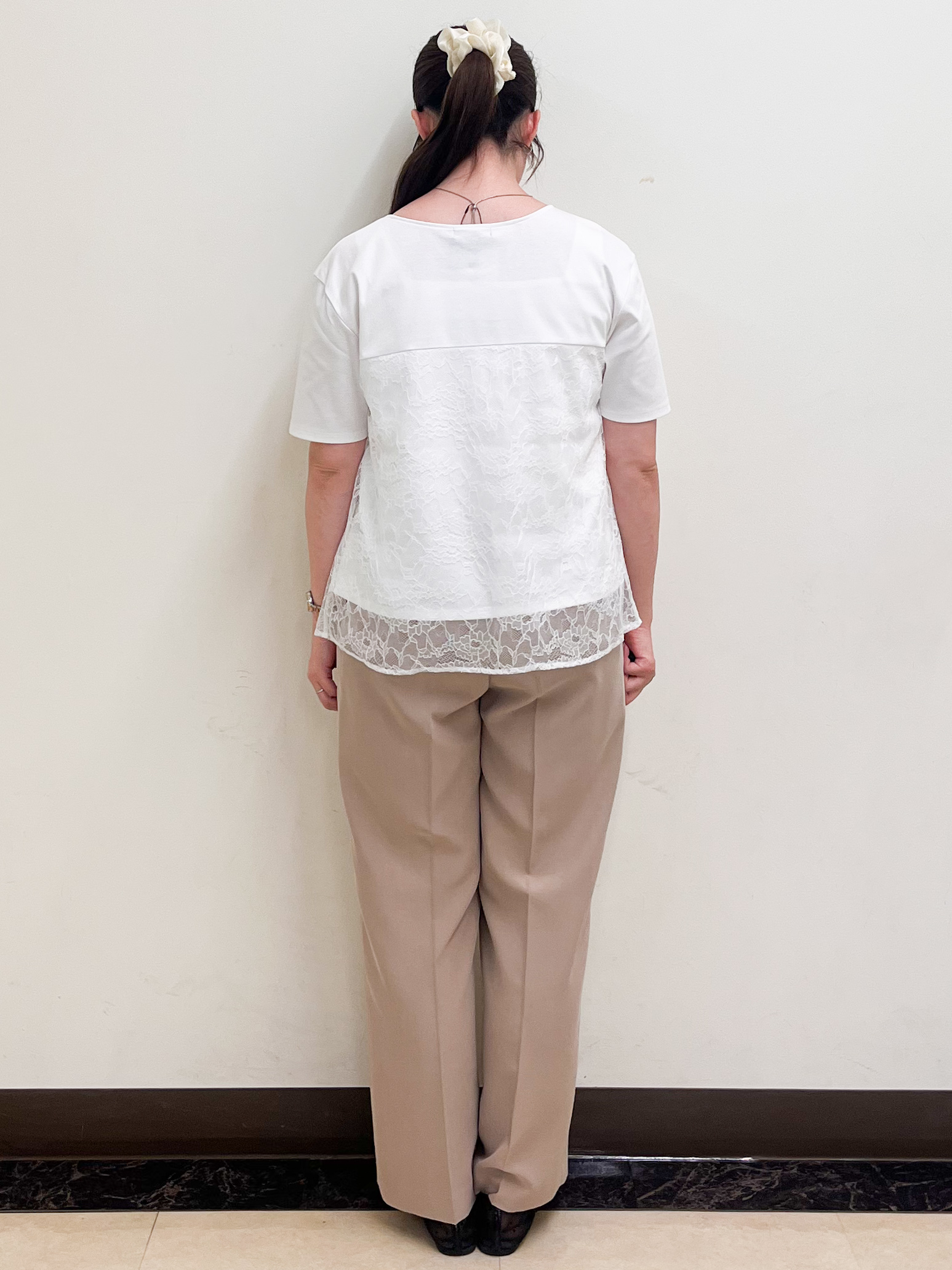 mikikoさんの「Reflect｜【UVカット／接触冷感／手洗い可】ラッセルレースプルオーバー」を使ったコーディネート