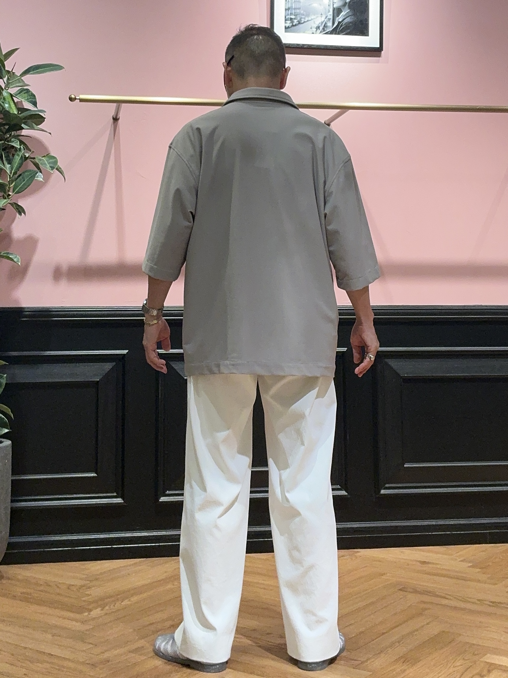 torigoeさんの「DRESSTERIOR｜【接触冷感/UVカット/ウォッシャブル】AIRTOOL クルーネックTシャツ」を使ったコーディネート