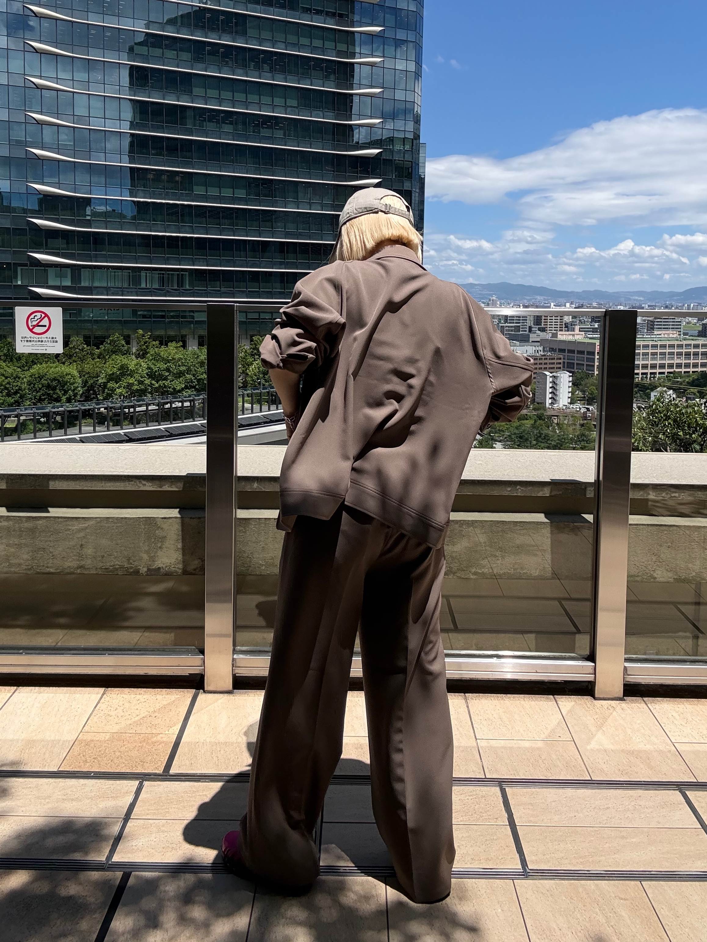 HAMAMIYUさんの「tk.TAKEO KIKUCHI｜【防シワ／ストレッチ/セット対応可】smart shift series ジップブルゾン」を使ったコーディネート