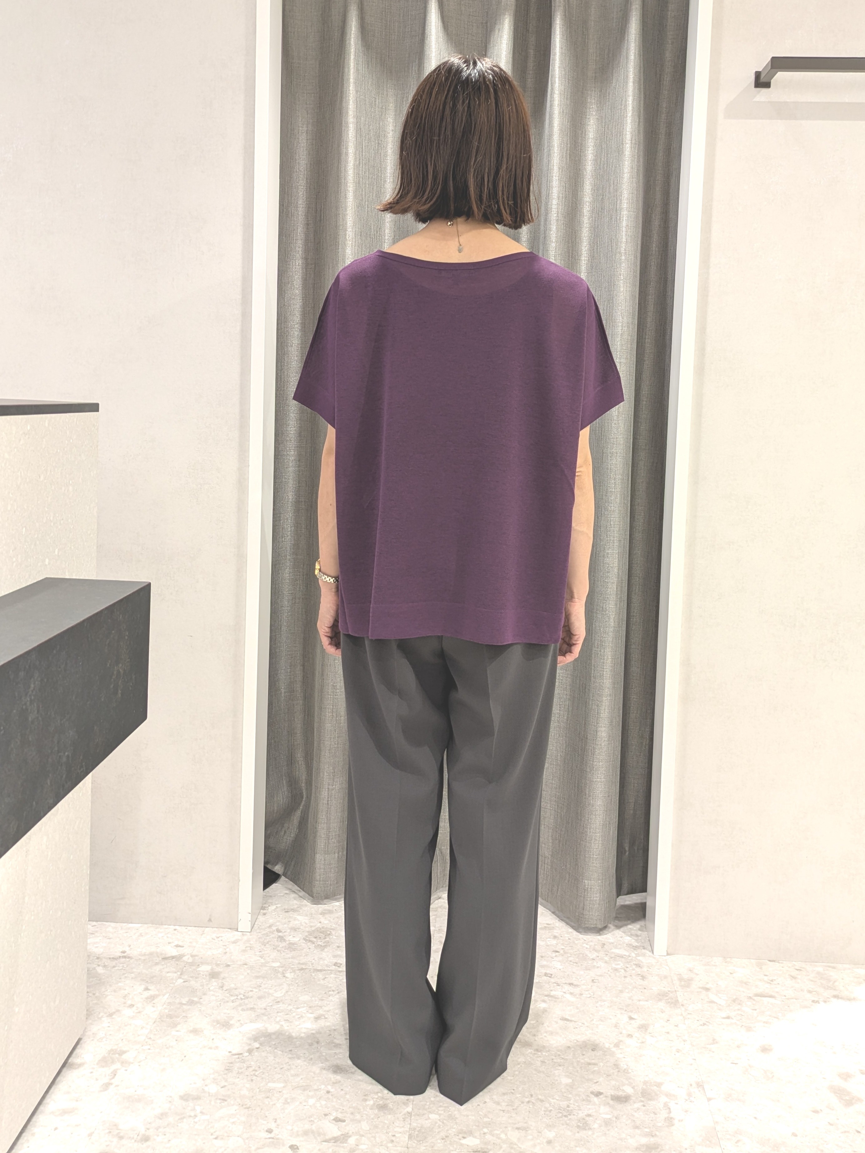 yukariさんの「UNTITLED｜【アンサンブル可】前後2WAYカーディガン」を使ったコーディネート