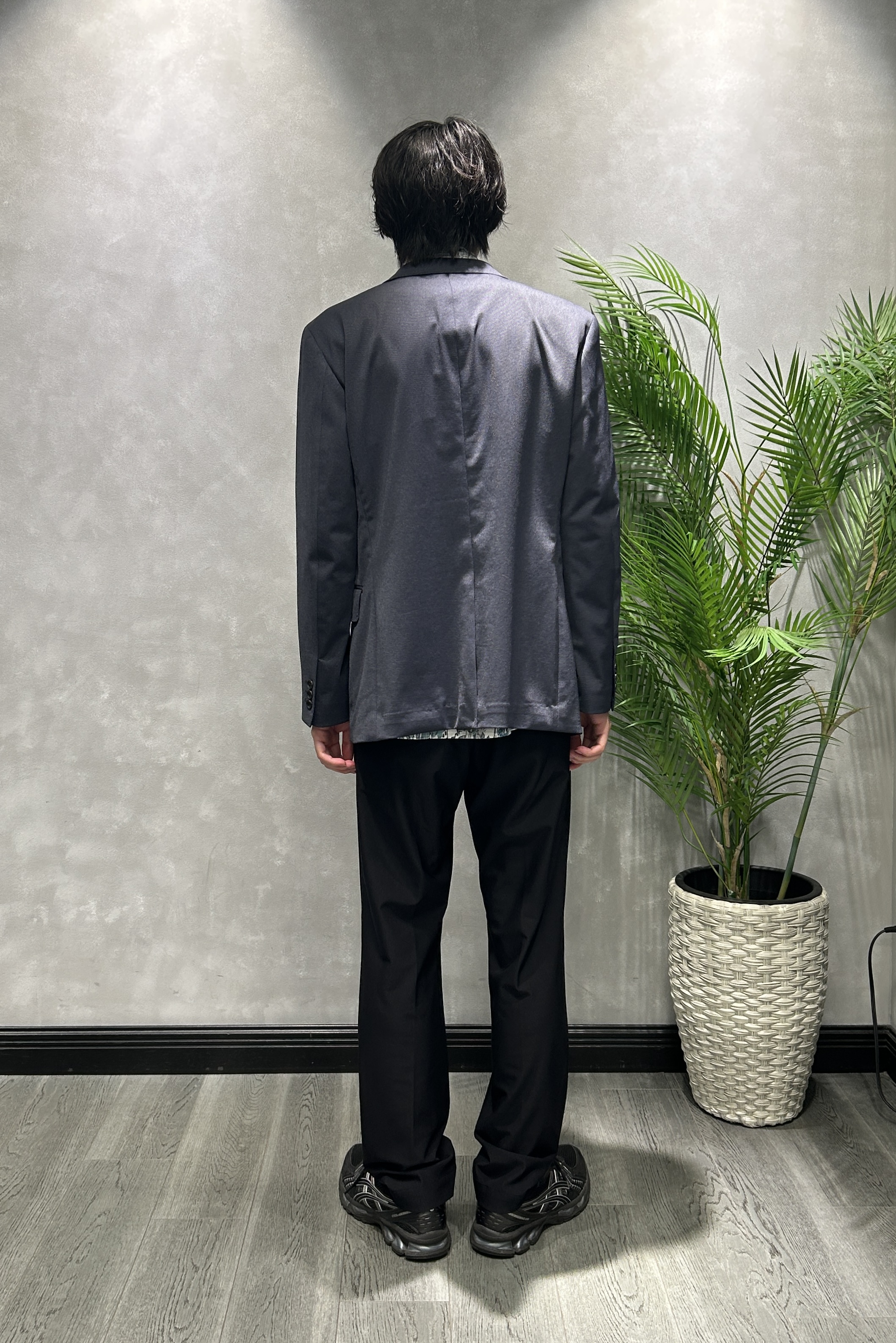 ruiさんの「TAKEO KIKUCHI｜【360&deg;ストレッチ／軽量】None Of Stress ライト ジャケット（セットアップ対応）」を使ったコーディネート