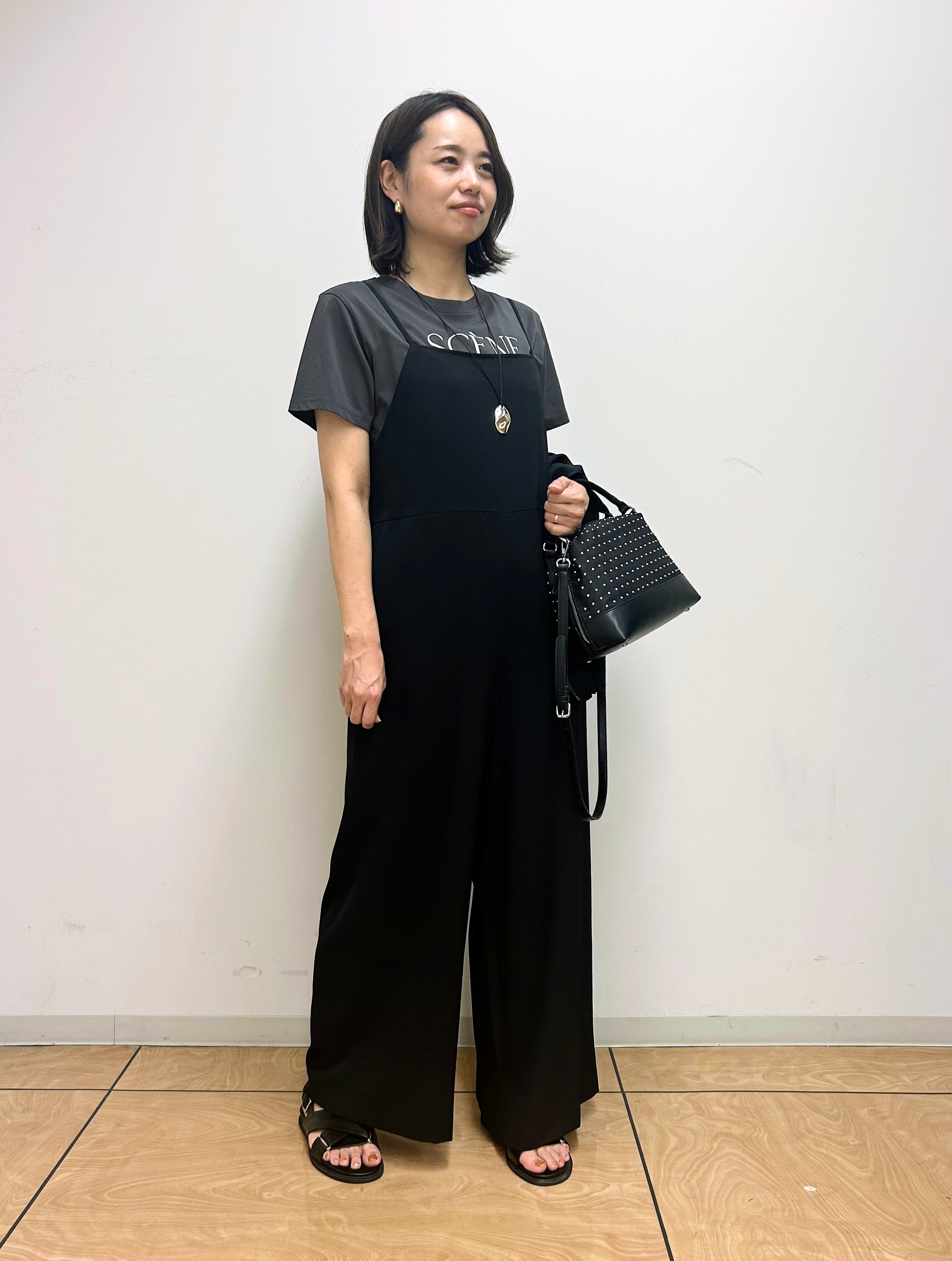 レイさんの「INDIVI｜【夏羽織り/着る日傘】ドルマンフォルムブルゾン」を使ったコーディネート