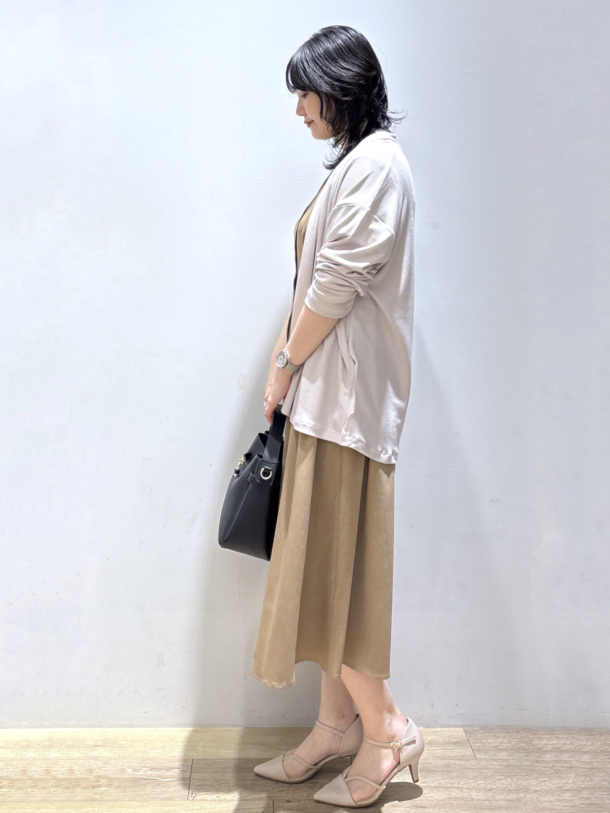 mizukiさんの「index｜【UVケア】ひんやりカーディガン《接触冷感／洗濯機OK》」を使ったコーディネート