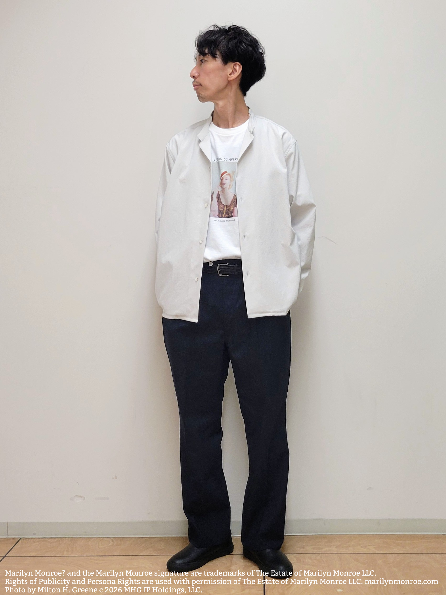 piroyaさんの「TAKEO KIKUCHI｜【撥水・洗える・シワになりにくい】 リランチェ（R） シャツ」を使ったコーディネート