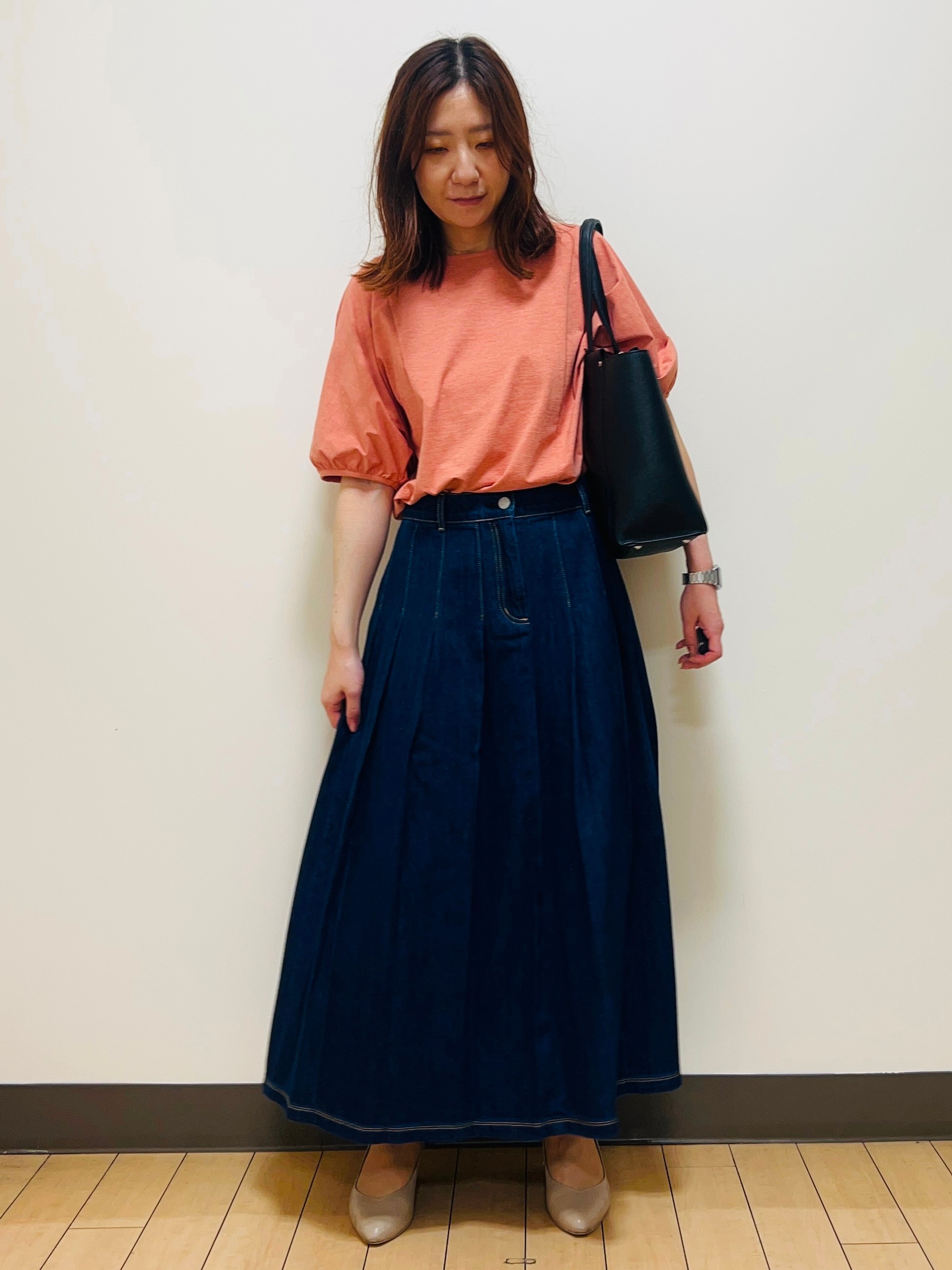 miiiさんの「Reflect｜フロントファスナーシアーブルゾン」を使ったコーディネート