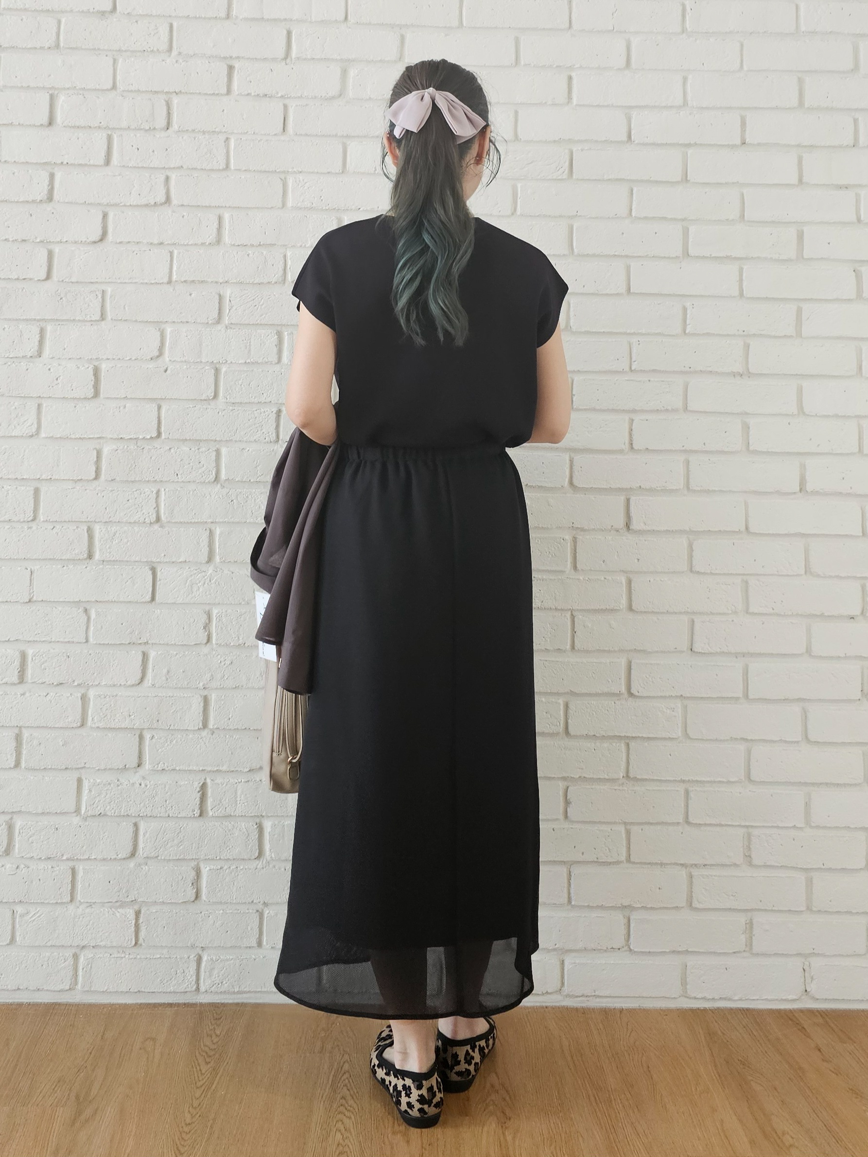 ゆゆさんの「SHOO･LA･RUE｜【通気性〇/S-LL/洗濯機可】大人のきちんとベーシックシャツ」を使ったコーディネート