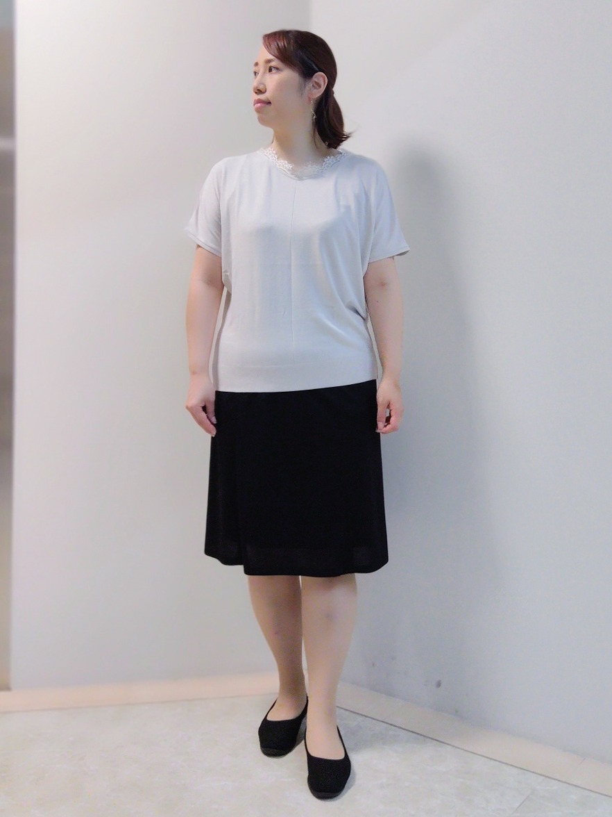エリさんの「Reflect｜【SS-4Lサイズ／UVカット／接触冷感】匠ジャケット／ベーシックテーラード」を使ったコーディネート