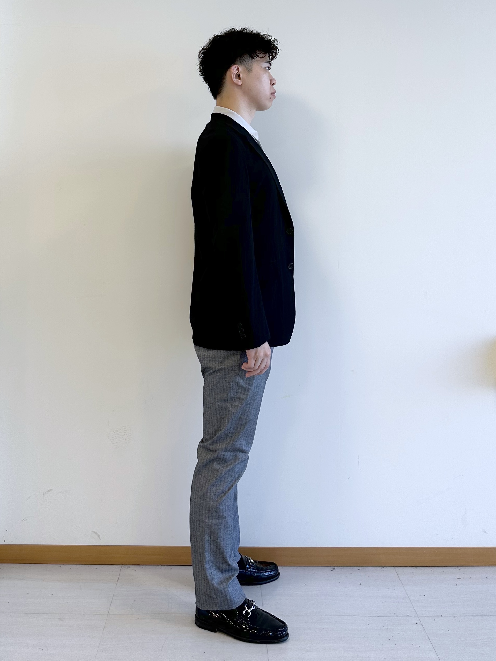イッシーさんの「TAKEO KIKUCHI｜【Begin5月号掲載/通気性】トリコットサッカー ジャケット」を使ったコーディネート