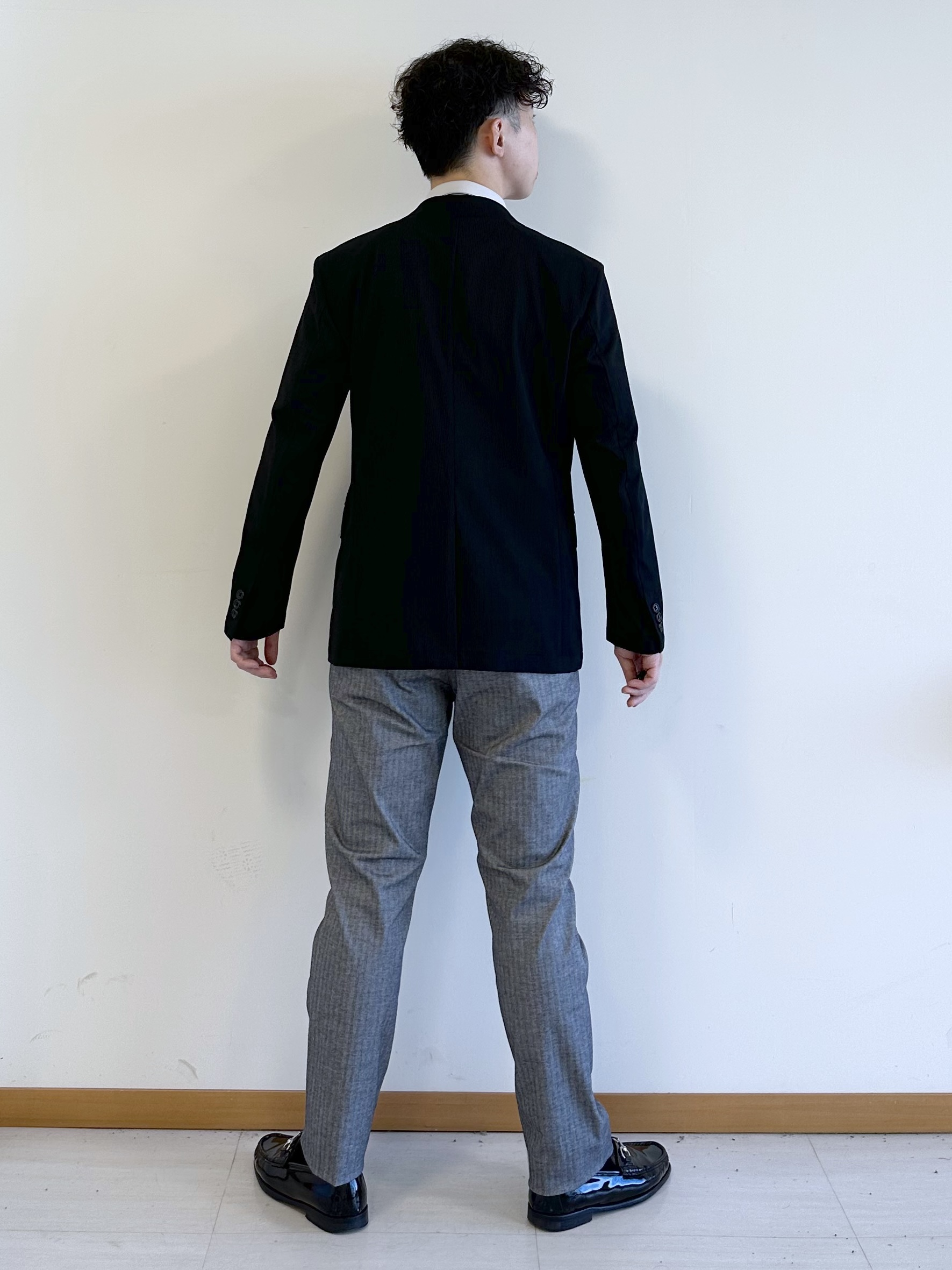 イッシーさんの「TAKEO KIKUCHI｜【Begin5月号掲載/通気性】トリコットサッカー ジャケット」を使ったコーディネート