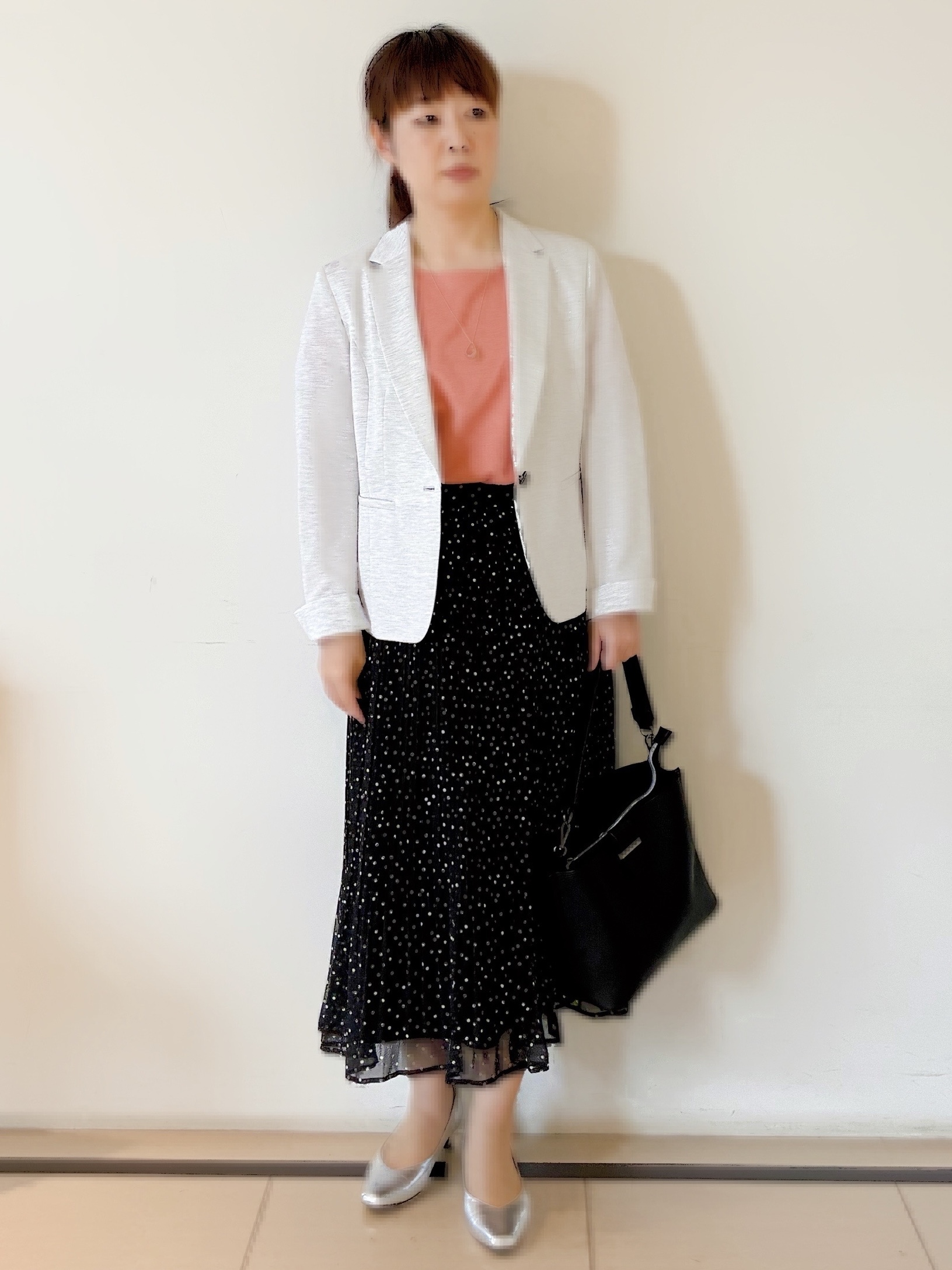 ひーさんの「Reflect｜【SS-4Lサイズ／UVカット／接触冷感】匠ジャケット／ベーシックテーラード」を使ったコーディネート