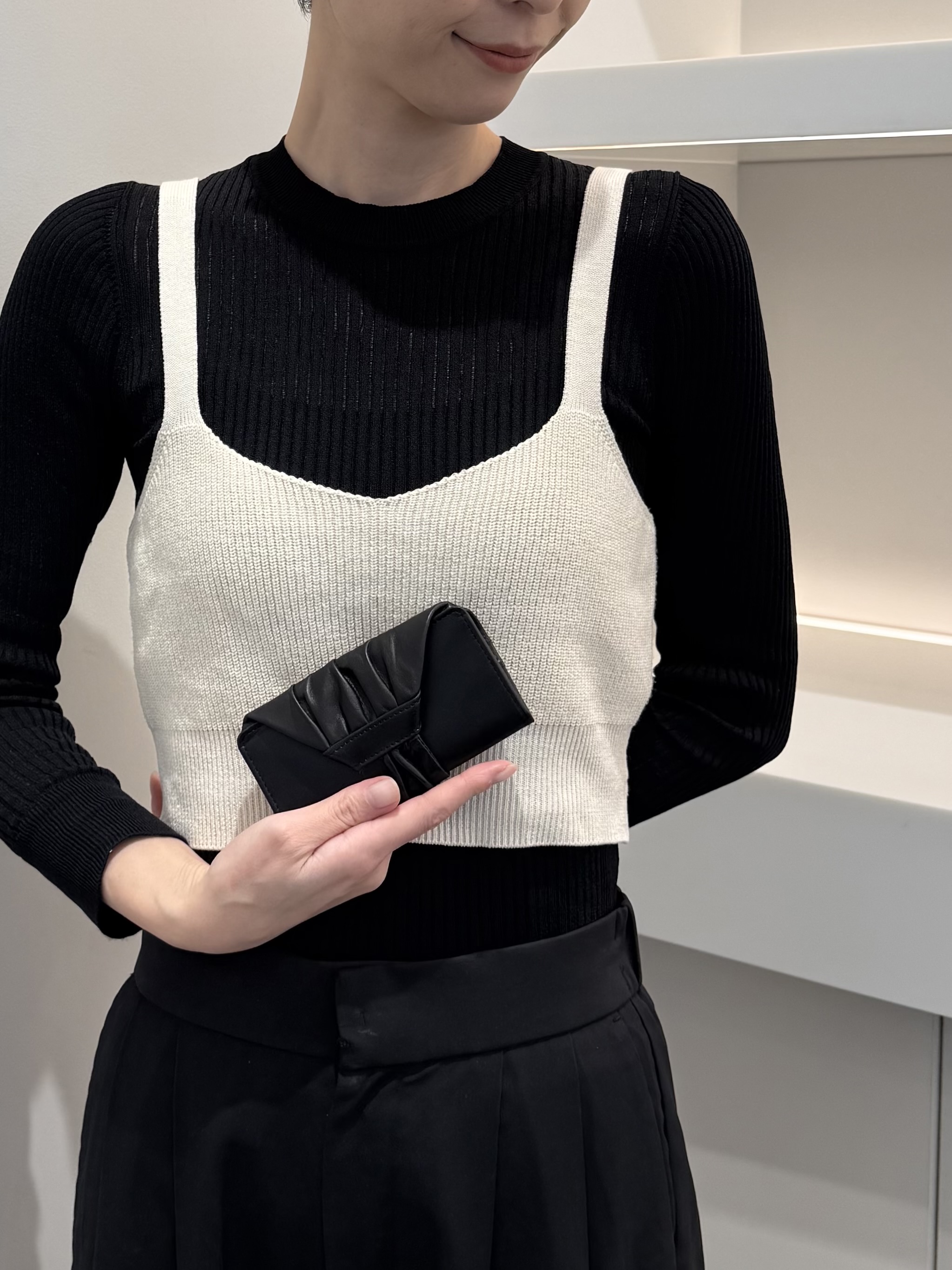 Kさんの「HIROKO HAYASHI｜CRESPA（クレスパ）薄型二つ折り財布」を使ったコーディネート