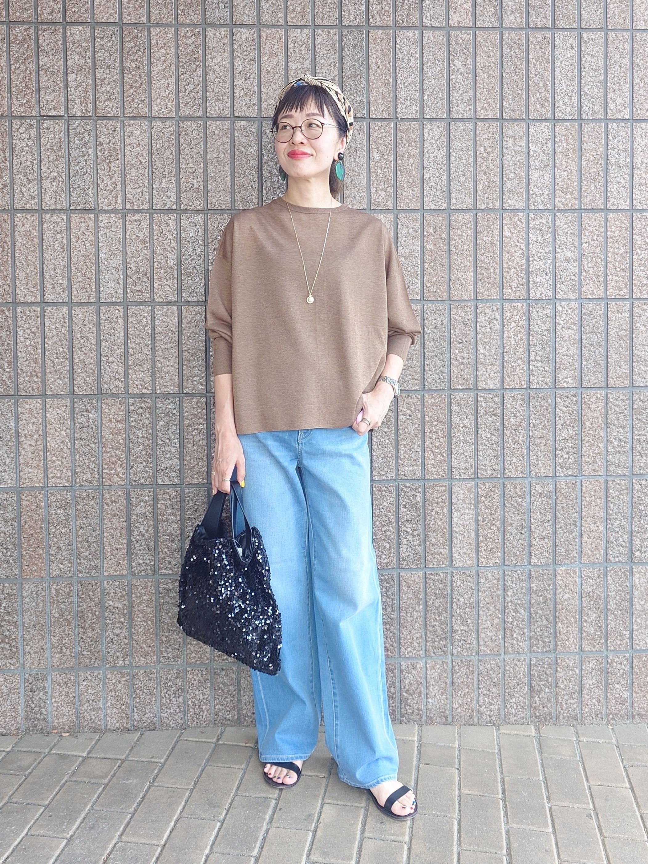 MUTSUKOさんの「UNTITLED｜【アンサンブル可】前後2WAYカーディガン」を使ったコーディネート