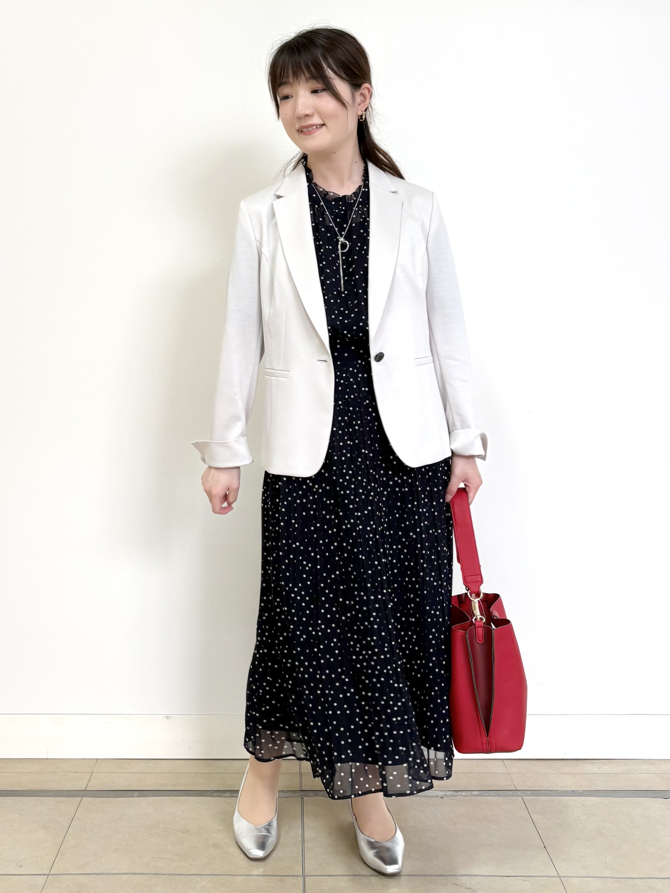 mikiさんの「Reflect｜【SS-4Lサイズ／UVカット／接触冷感】匠ジャケット／ベーシックテーラード」を使ったコーディネート