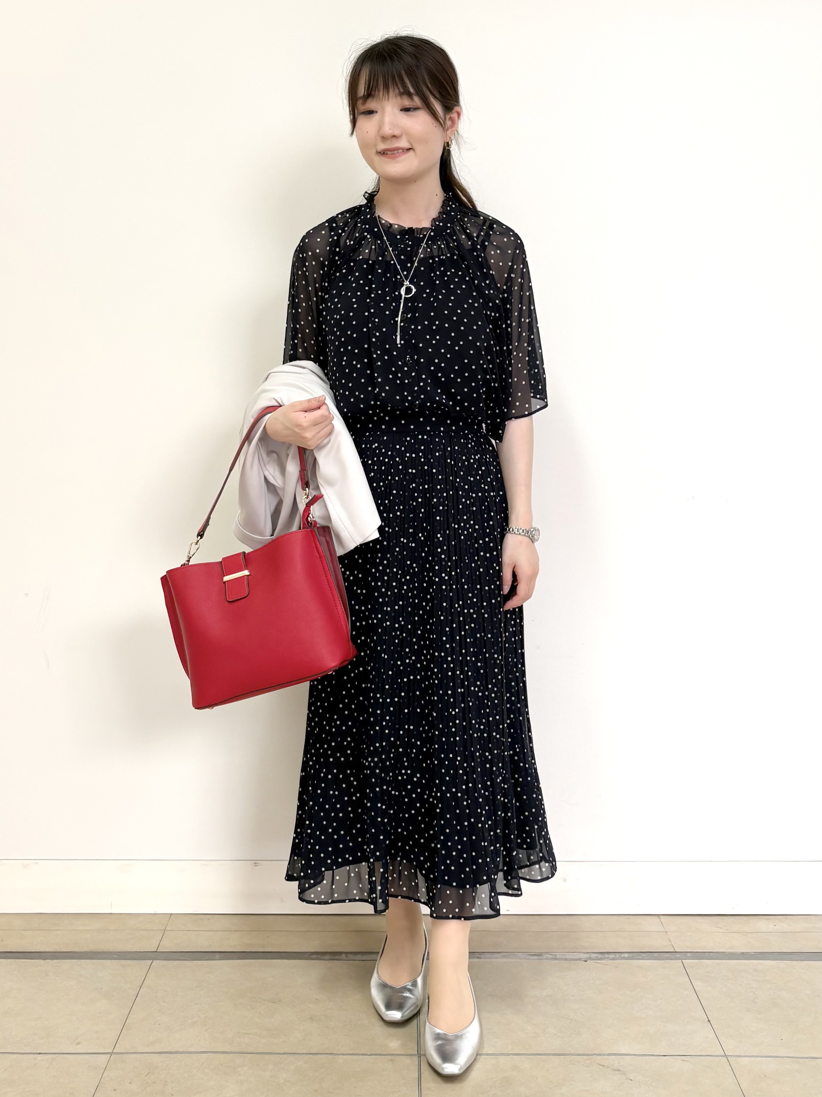 mikiさんの「Reflect｜【SS-4Lサイズ／UVカット／接触冷感】匠ジャケット／ベーシックテーラード」を使ったコーディネート