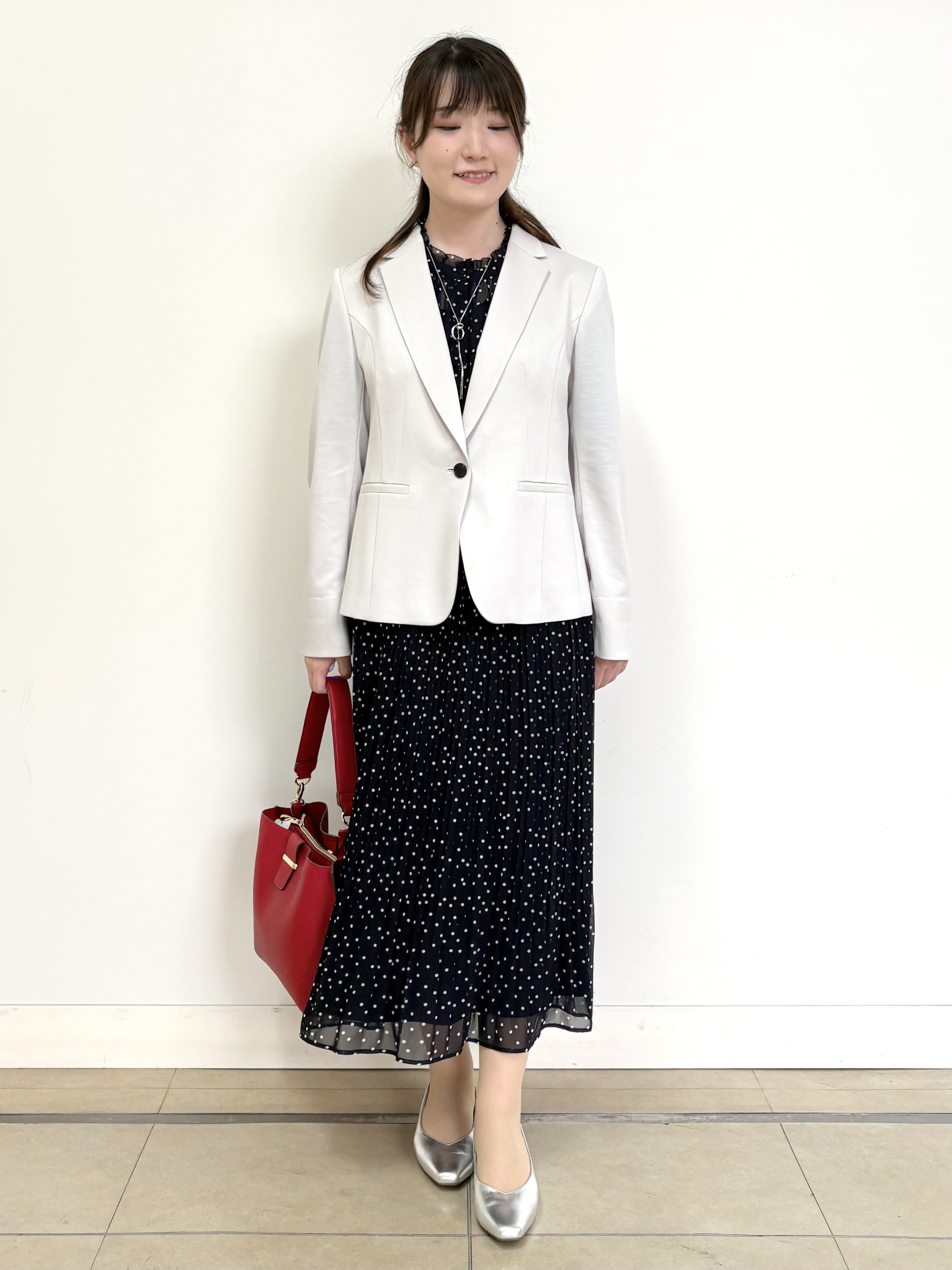 mikiさんの「Reflect｜【SS-4Lサイズ／UVカット／接触冷感】匠ジャケット／ベーシックテーラード」を使ったコーディネート