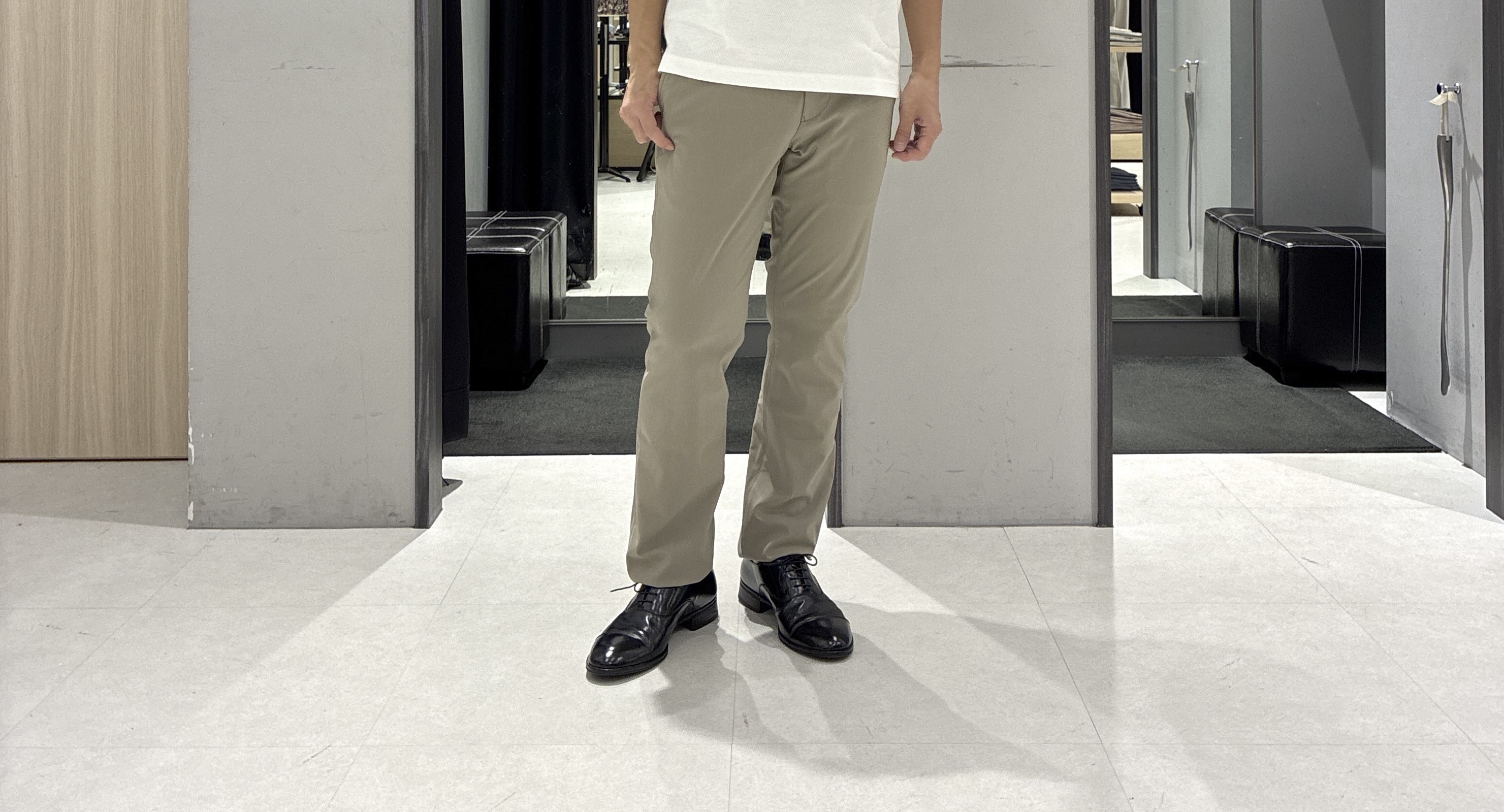 わいずみさんの「TAKEO KIKUCHI｜【抗菌防臭】ステイフレッシュ ポロシャツ」を使ったコーディネート