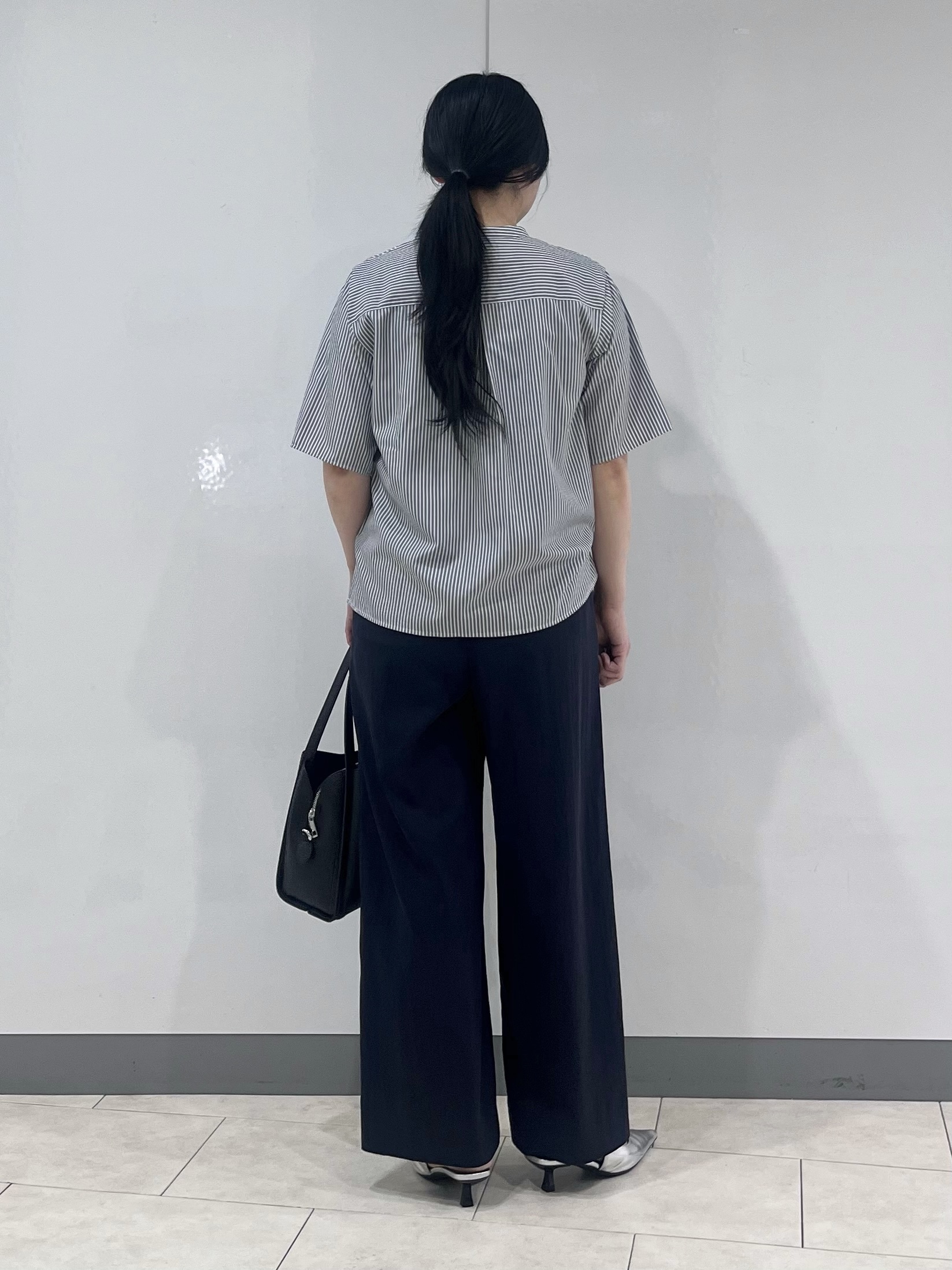 hasuさんの「INDIVI｜【UVケア／吸汗速乾／着映え】フリルピンタックブラウス」を使ったコーディネート