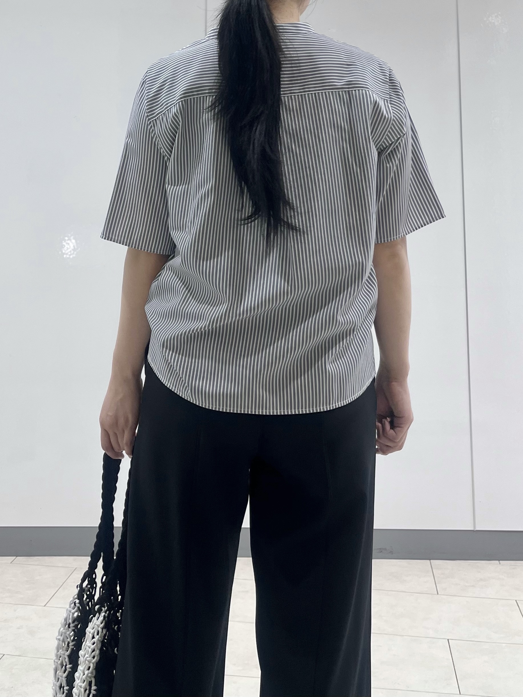 hasuさんの「INDIVI｜【UVケア／吸汗速乾／着映え】フリルピンタックブラウス」を使ったコーディネート