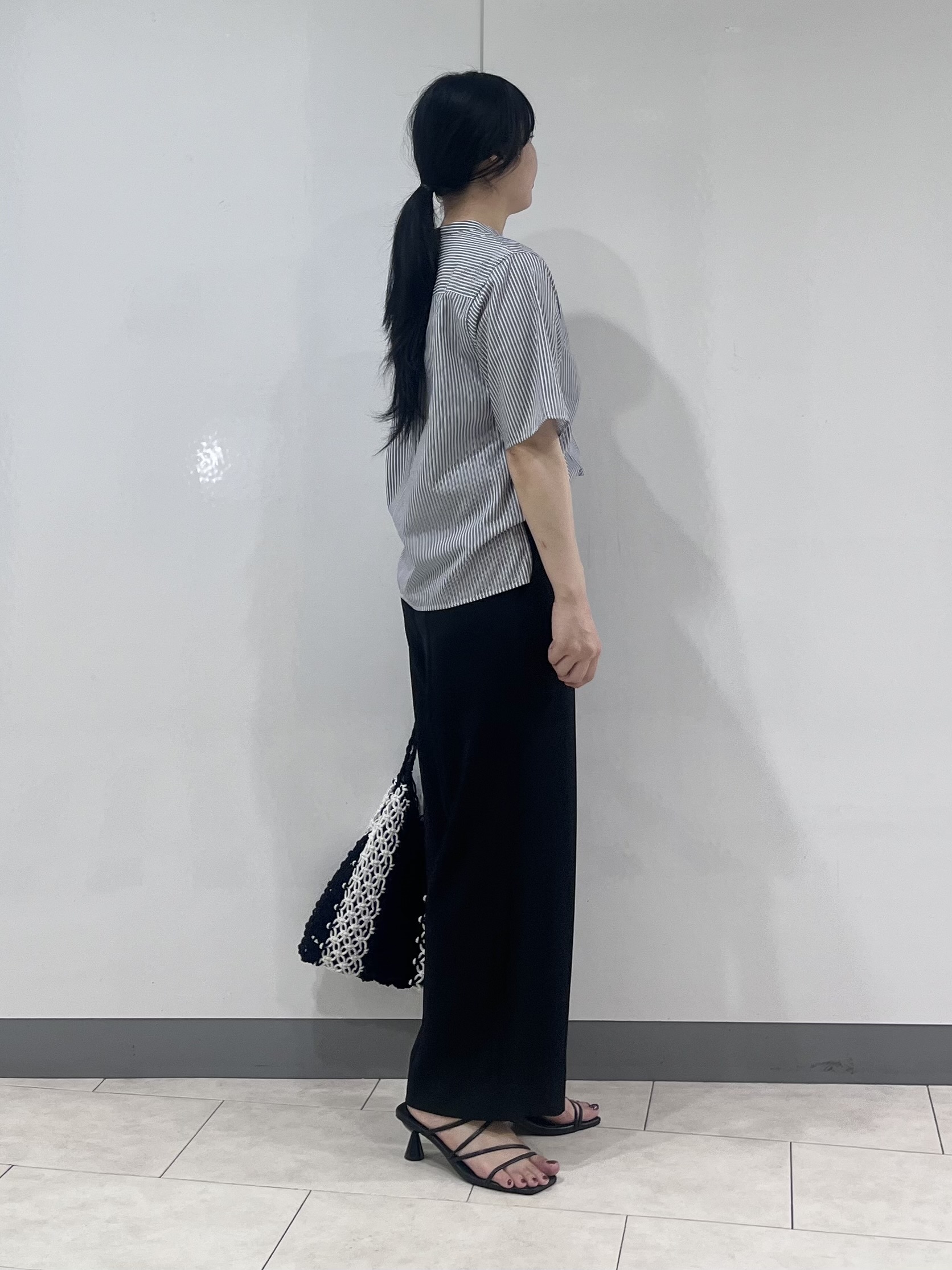 hasuさんの「INDIVI｜【UVケア／吸汗速乾／着映え】フリルピンタックブラウス」を使ったコーディネート