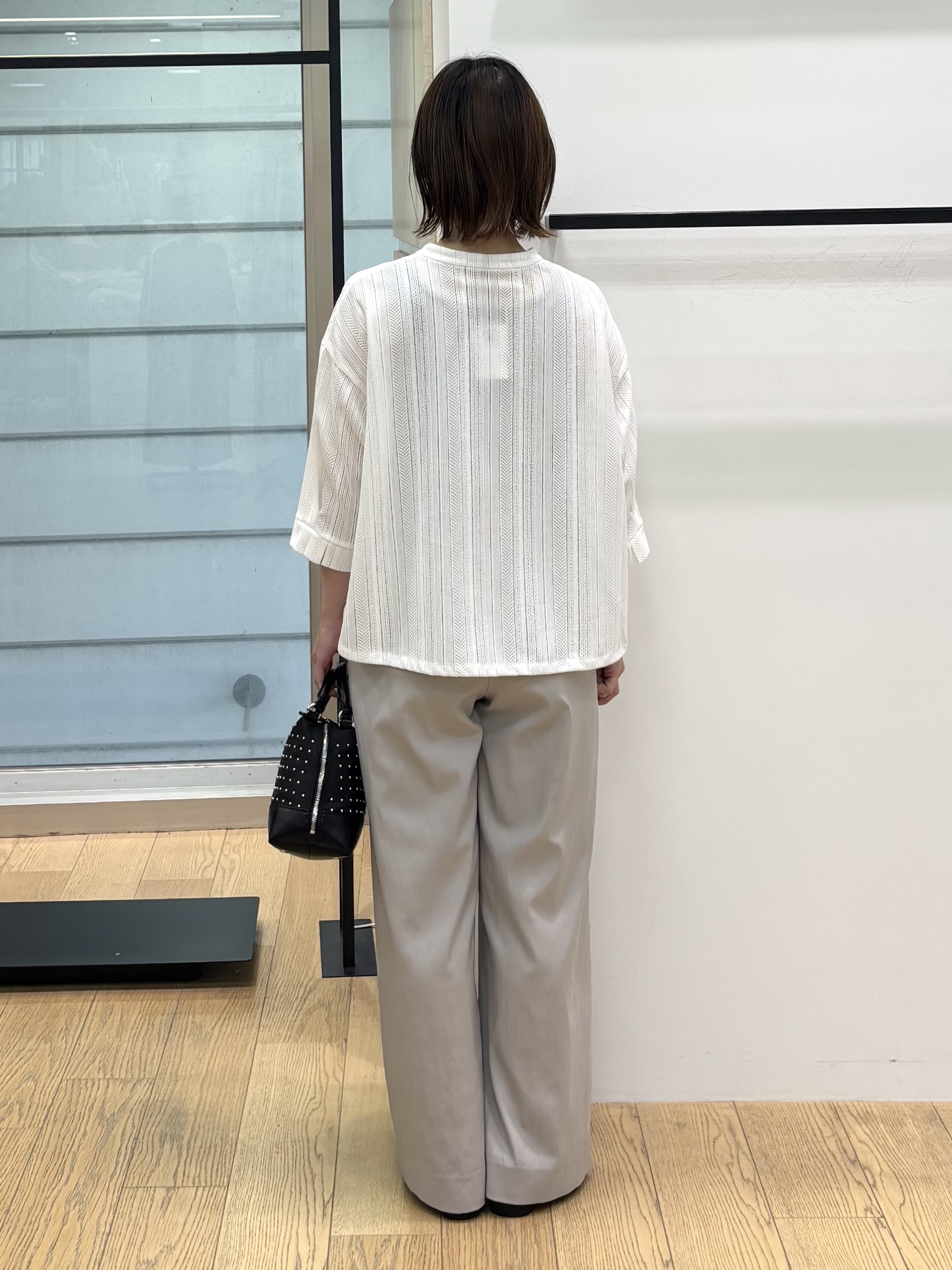 asamiさんの「INDIVI｜【さらっと素材／洗える】キカレースブラウス」を使ったコーディネート