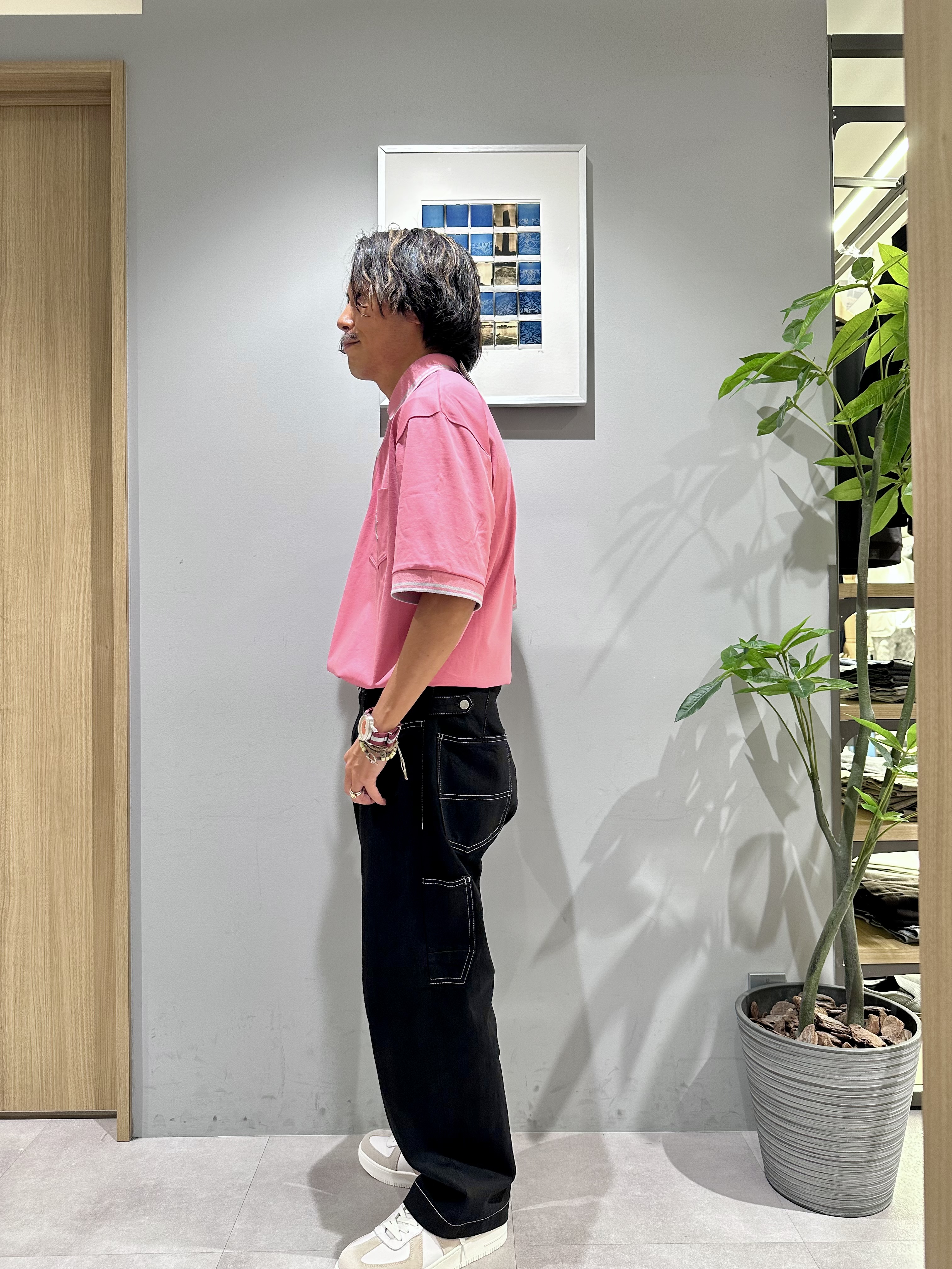 obaさんの「TAKEO KIKUCHI｜【BOWLER HAT LABEL】アイスクリアコットン ボーラーハットウォーカー ポロシャツ」を使ったコーディネート