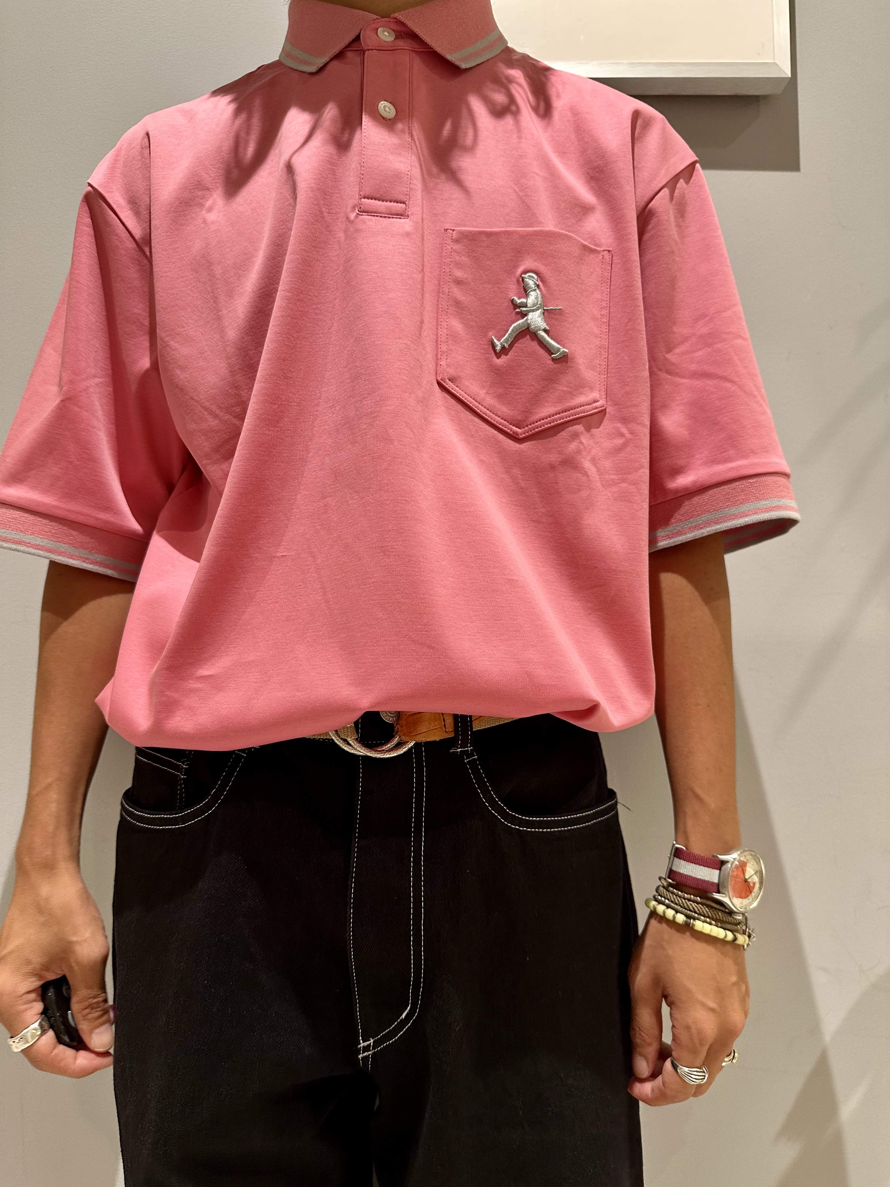 obaさんの「TAKEO KIKUCHI｜【BOWLER HAT LABEL】アイスクリアコットン ボーラーハットウォーカー ポロシャツ」を使ったコーディネート
