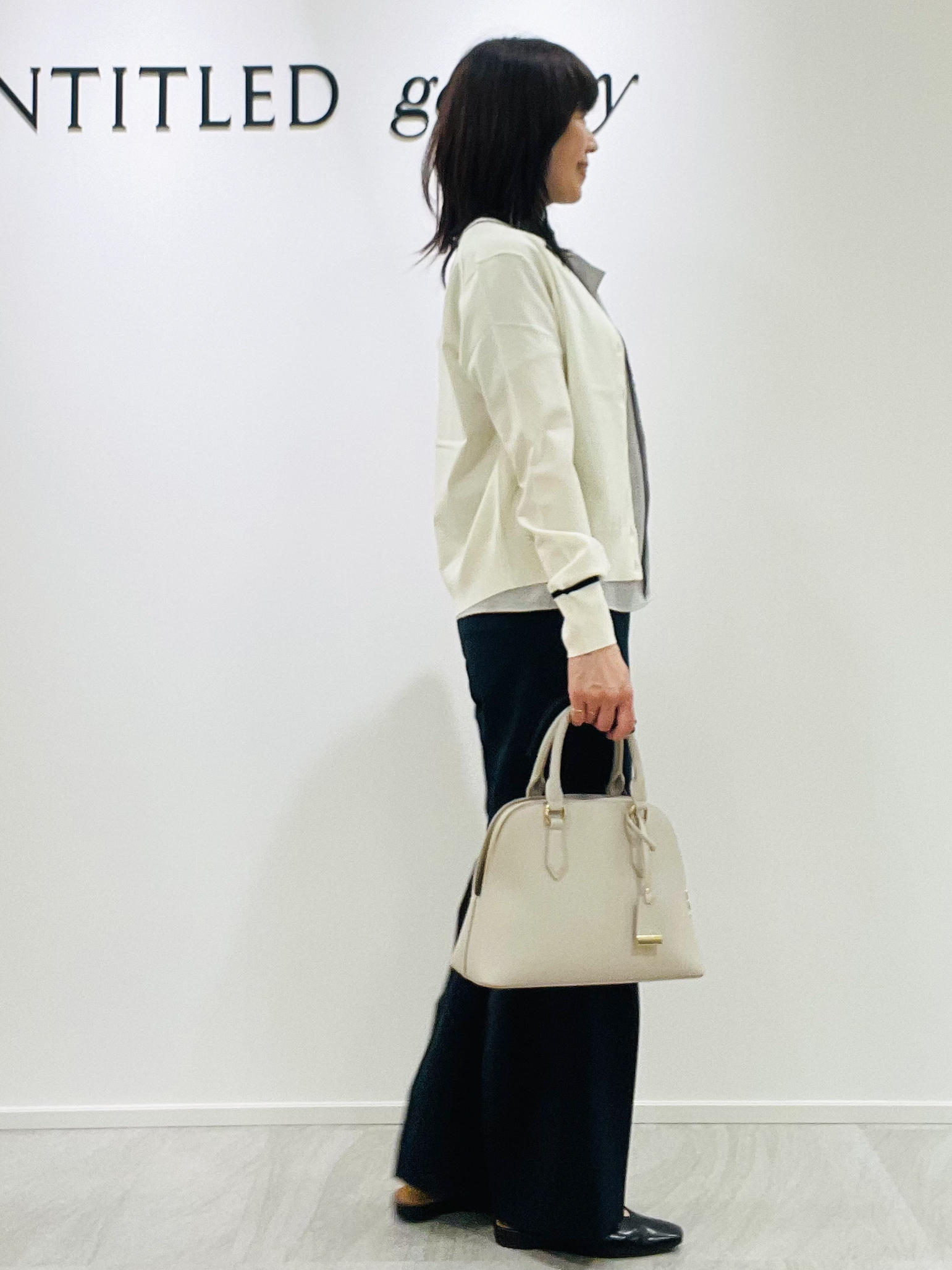 めいさんの「UNTITLED｜【アンサンブル可能】コンパクトニットカーディガン」を使ったコーディネート