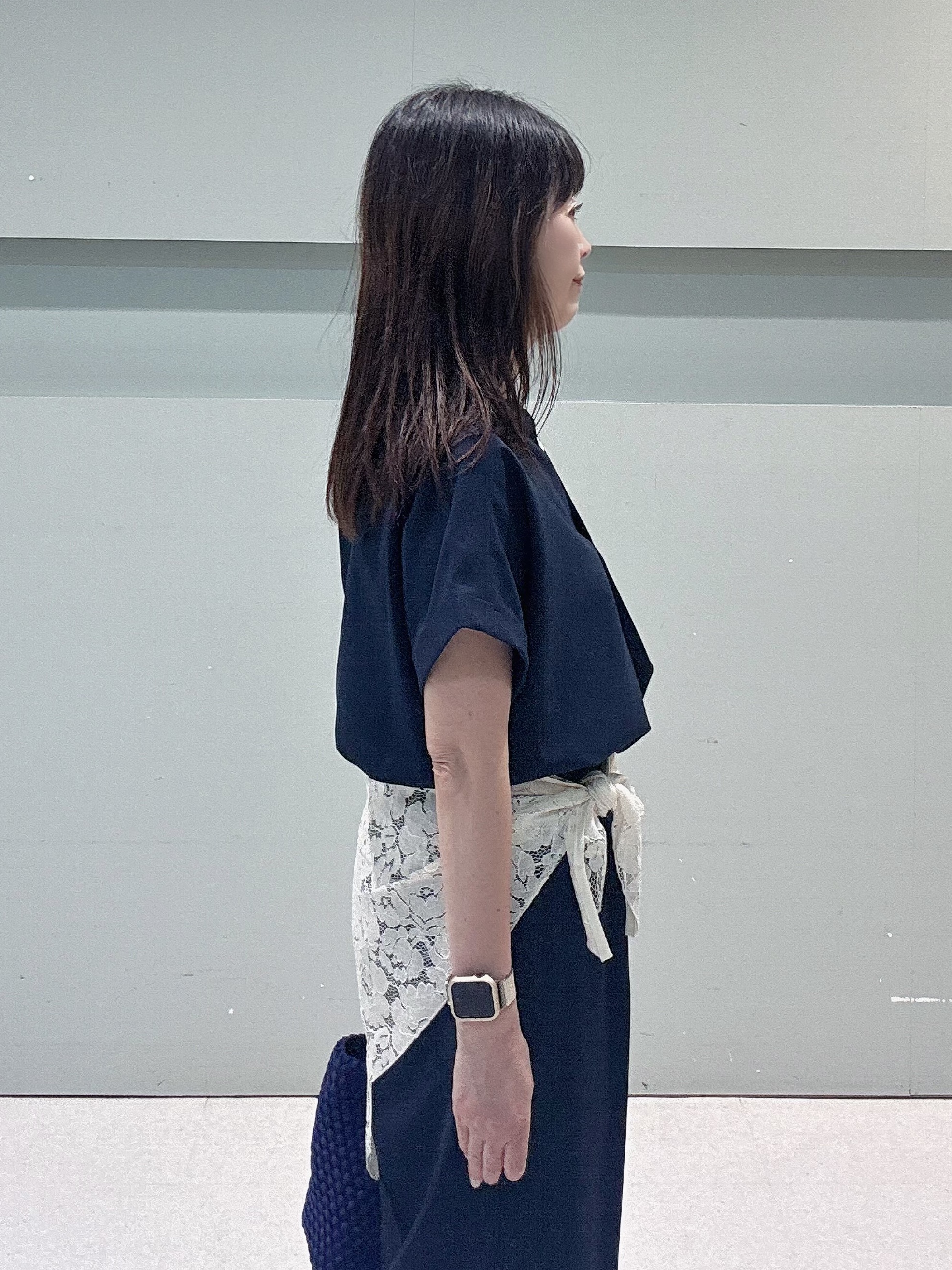 makiさんの「UNTITLED｜【セットアップ可/通気性/UVカット】エアリークールブラウス」を使ったコーディネート
