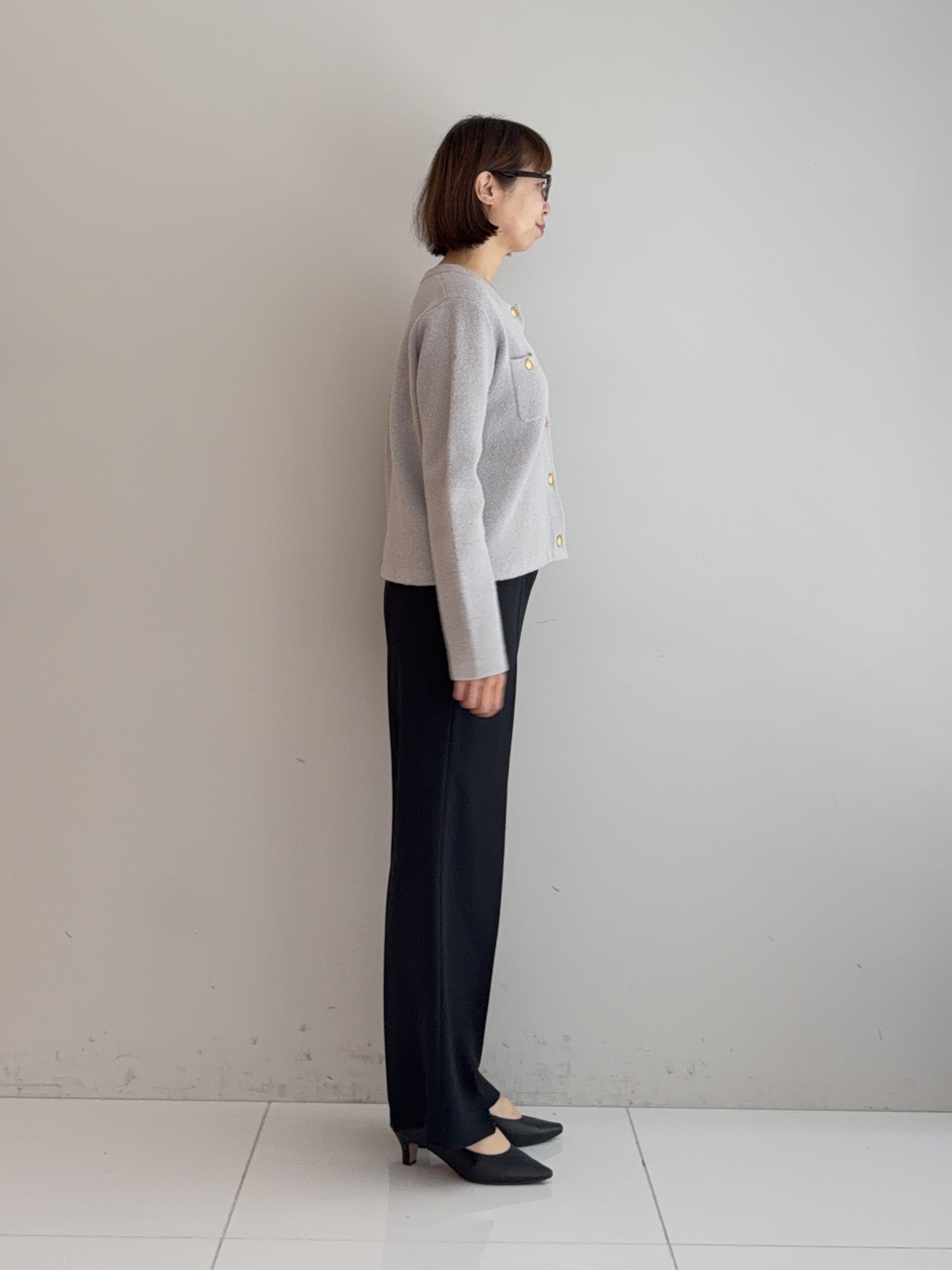 murayamaさんの「INDIVI｜【新作登場！着る日傘】 ワイドストレートパンツ」を使ったコーディネート