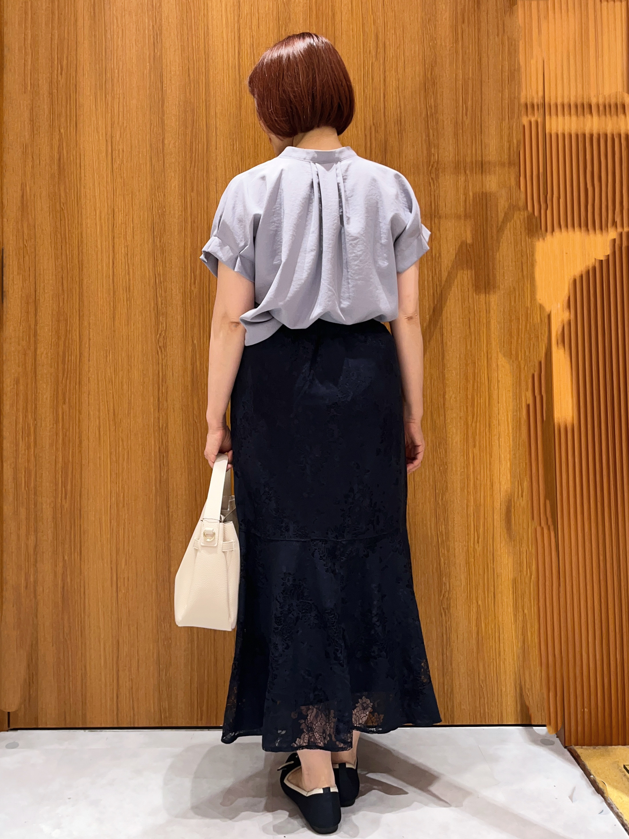 saeさんの「index｜【接触冷感／防シワ】ひんやり7分袖テーラードジャケット《洗濯機OK》」を使ったコーディネート