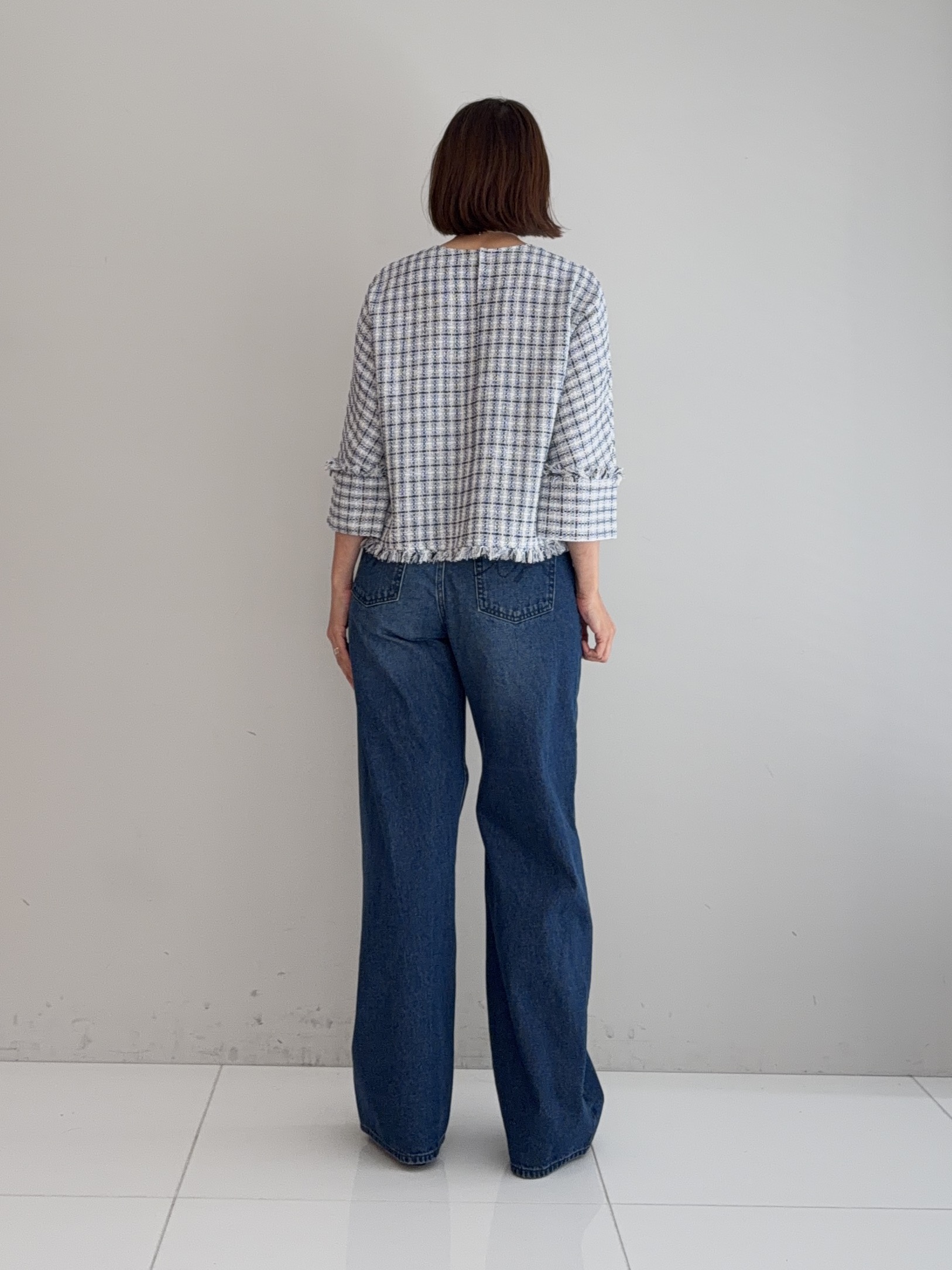 murayamaさんの「INDIVI｜【ラム革／美脚／通勤】レザーパンプス」を使ったコーディネート
