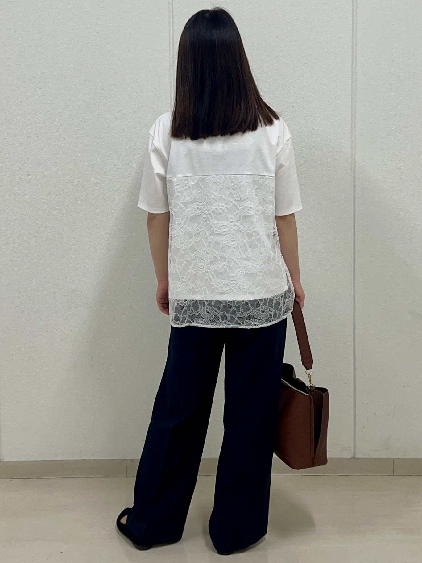 ゆうさんの「Reflect｜【UVカット／接触冷感／手洗い可】ラッセルレースプルオーバー」を使ったコーディネート