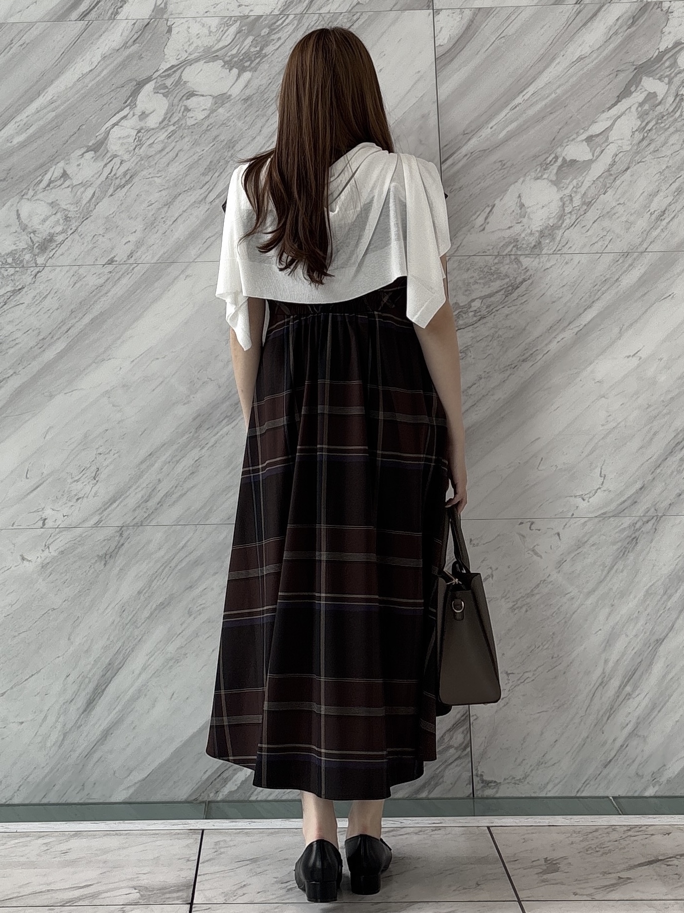 sayaさんの「grove｜高評価！【接触冷感／UVカットetc】ベーシックショートカーディガン」を使ったコーディネート