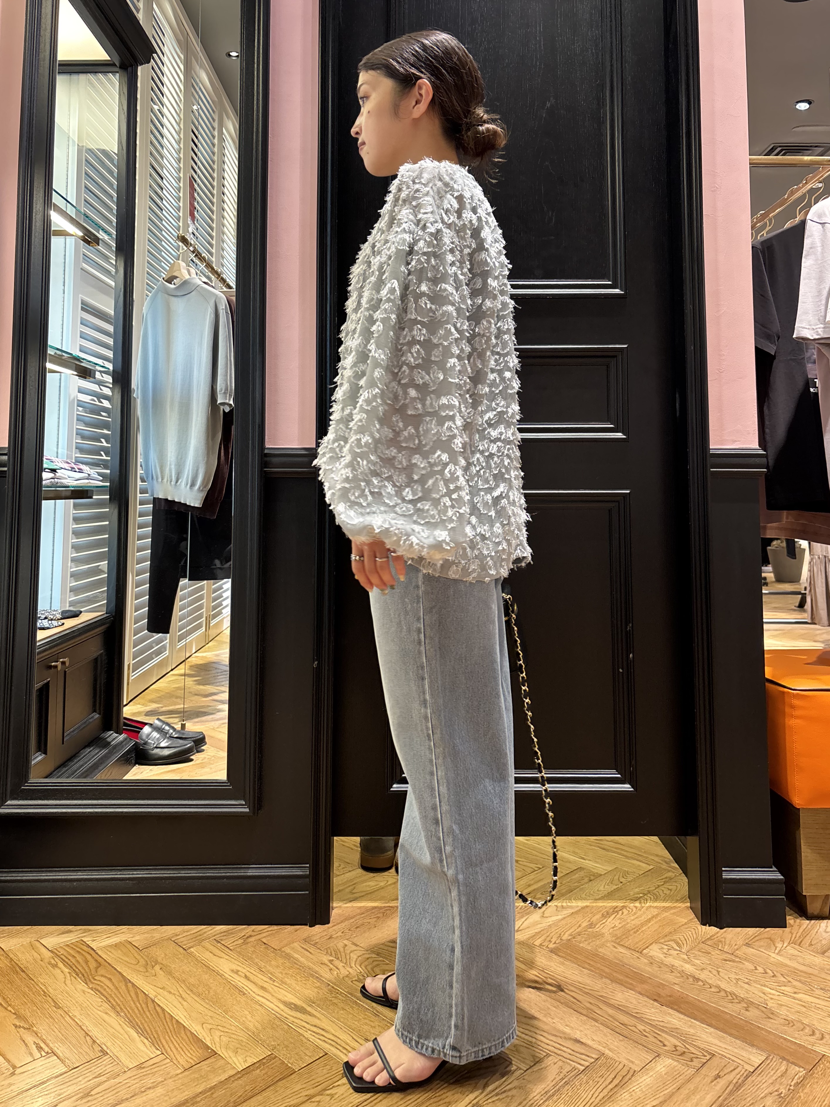 Mgmさんの「DRESSTERIOR｜ヴィンテージ ユーズド ストレートデニム」を使ったコーディネート