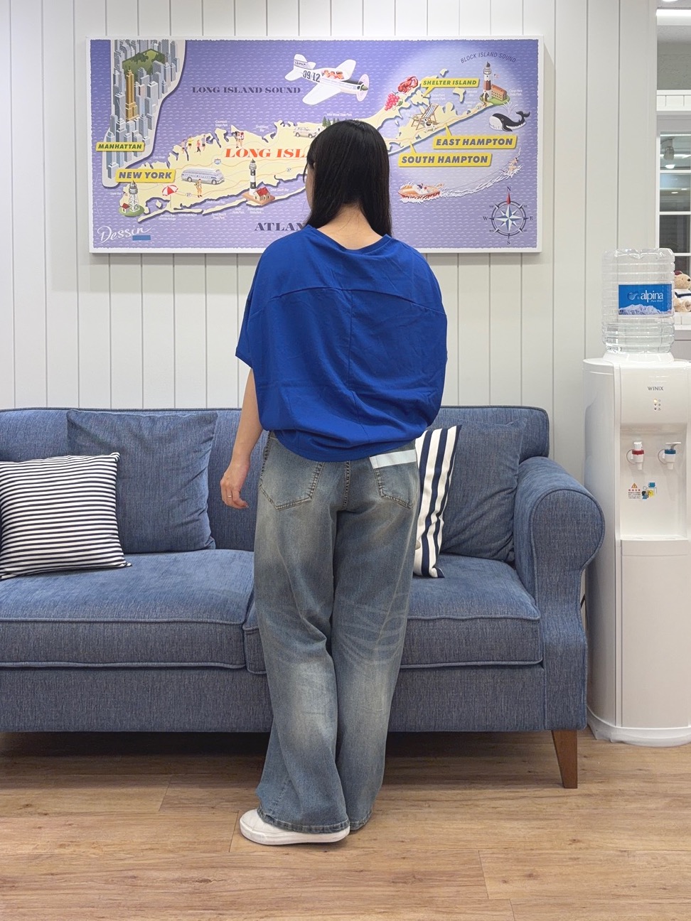 Ayakaさんの「Dessin｜【汗シミ防止/UVカット】ドルマンスリーブ プルオーバー」を使ったコーディネート