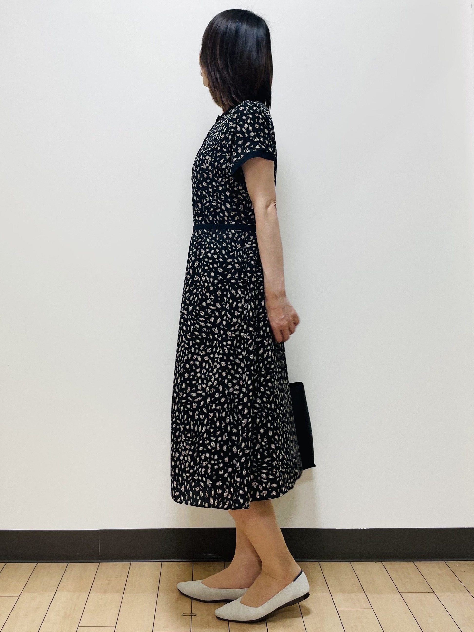 Riiさんの「Reflect｜【手洗い可】プリント柄ワンピース」を使ったコーディネート