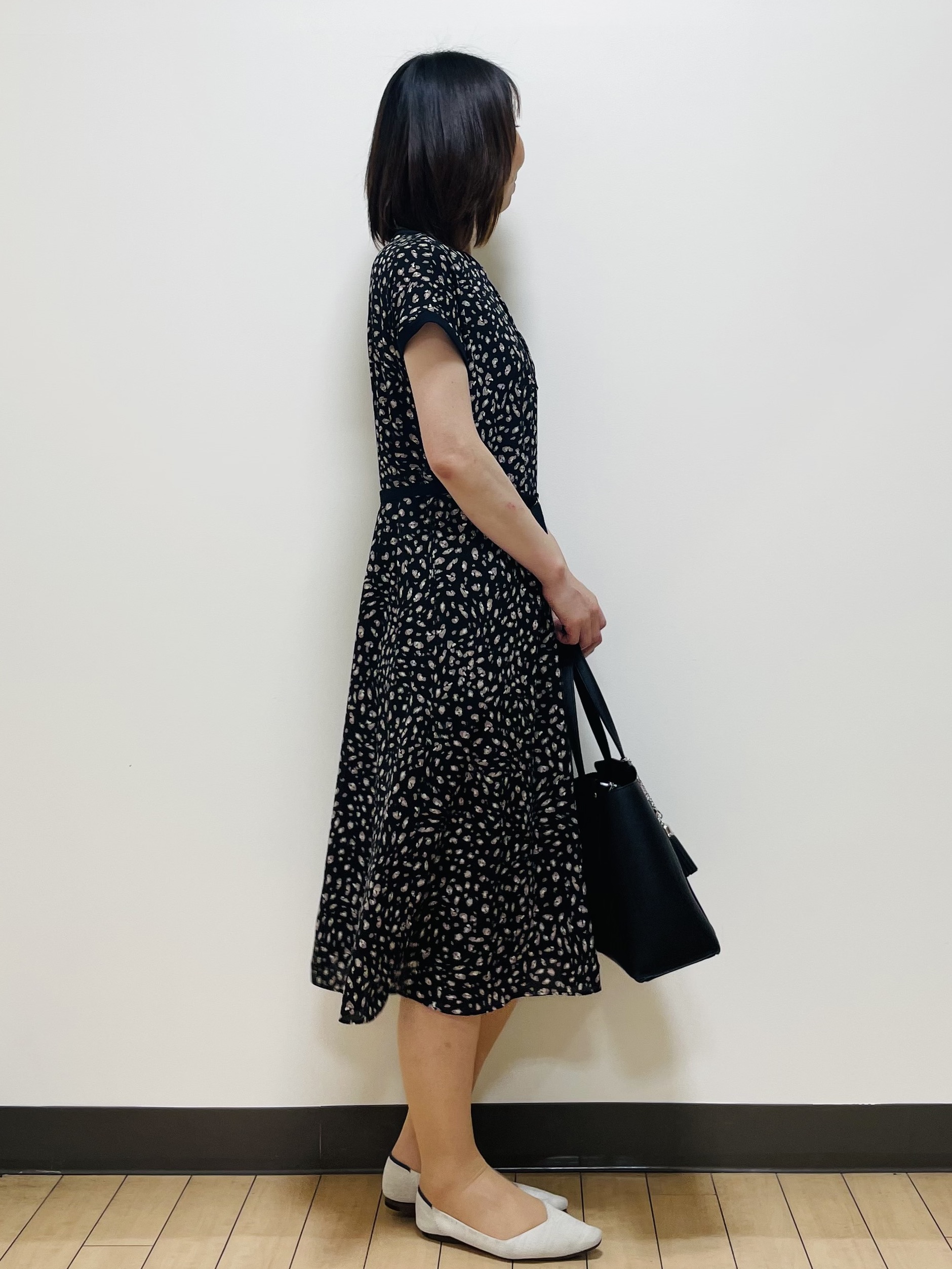 Riiさんの「Reflect｜【手洗い可】プリント柄ワンピース」を使ったコーディネート