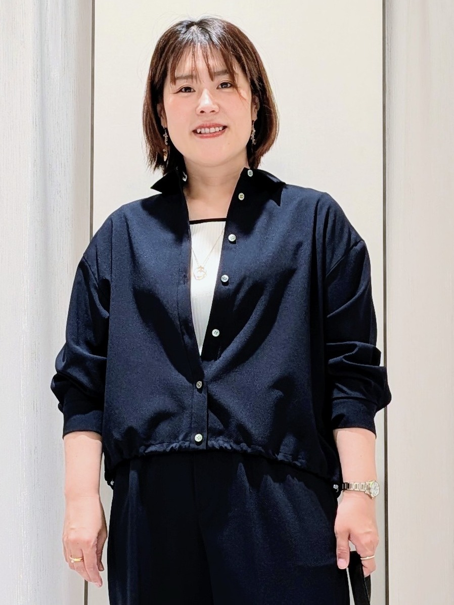 Onumaさんの「UNTITLED｜【セットアップ可/UVカット/接触冷感】エアリークールドロストシャツ」を使ったコーディネート