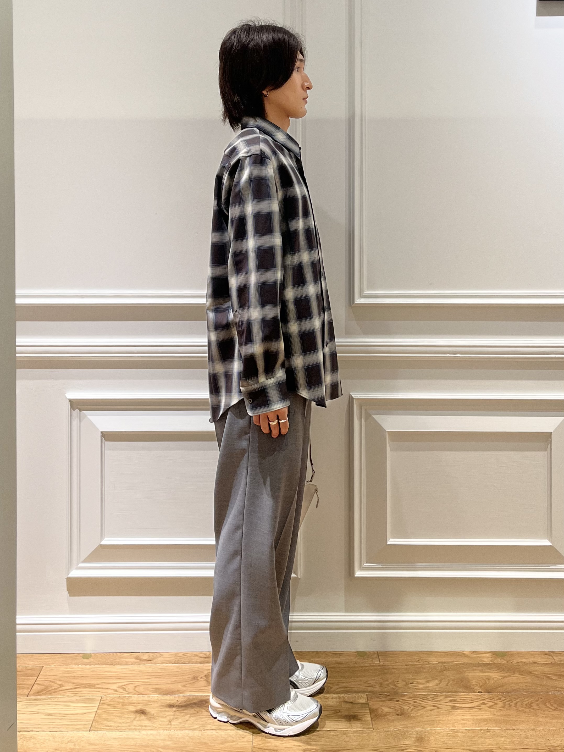 Watanabeさんの「DRESSTERIOR｜オンブレーチェックシャツ」を使ったコーディネート
