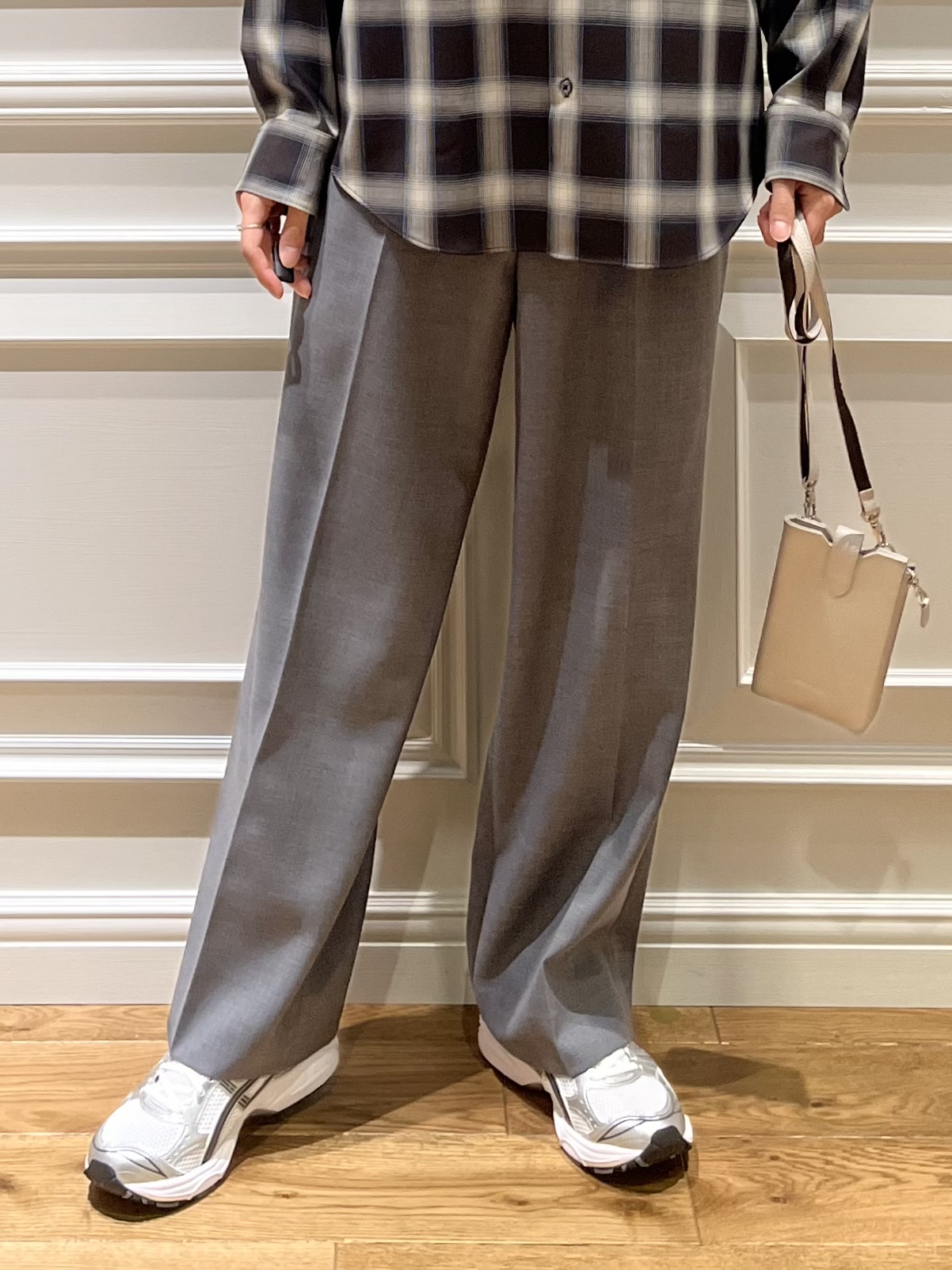 Watanabeさんの「DRESSTERIOR｜オンブレーチェックシャツ」を使ったコーディネート