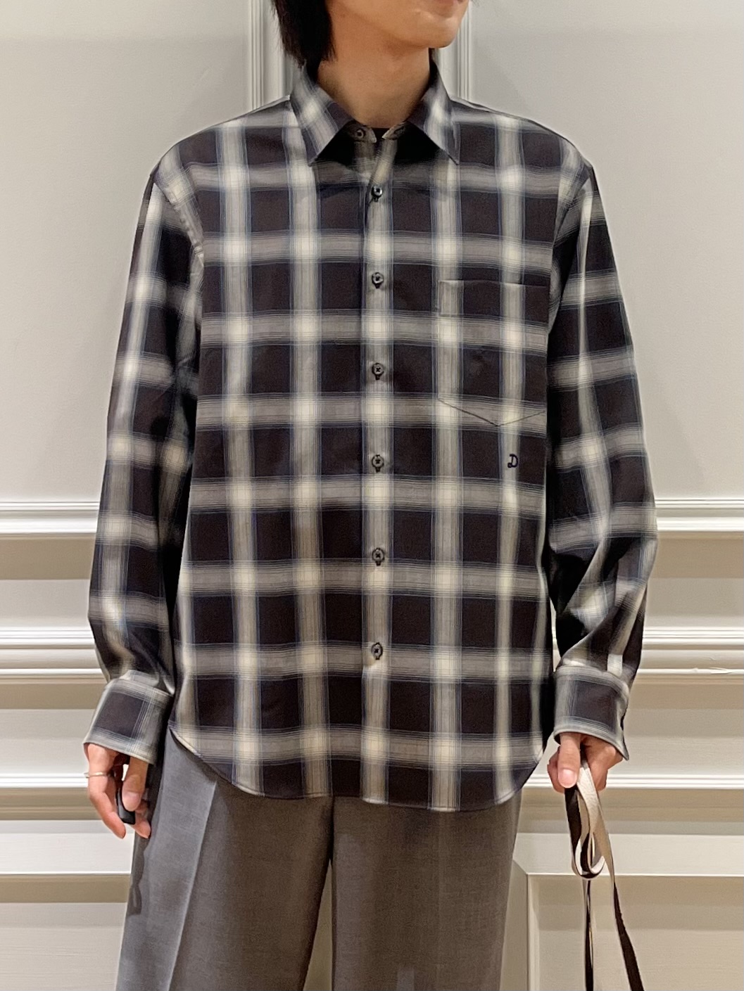 Watanabeさんの「DRESSTERIOR｜オンブレーチェックシャツ」を使ったコーディネート