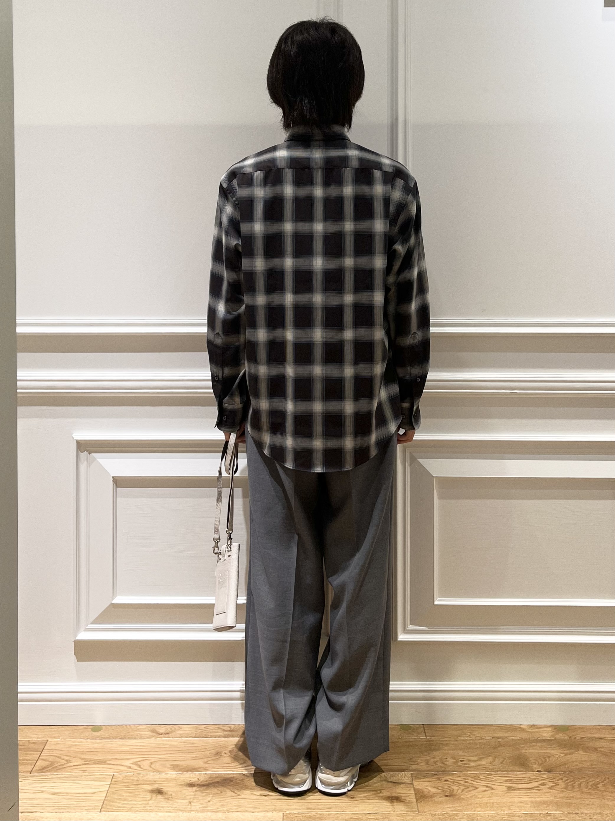 Watanabeさんの「DRESSTERIOR｜オンブレーチェックシャツ」を使ったコーディネート
