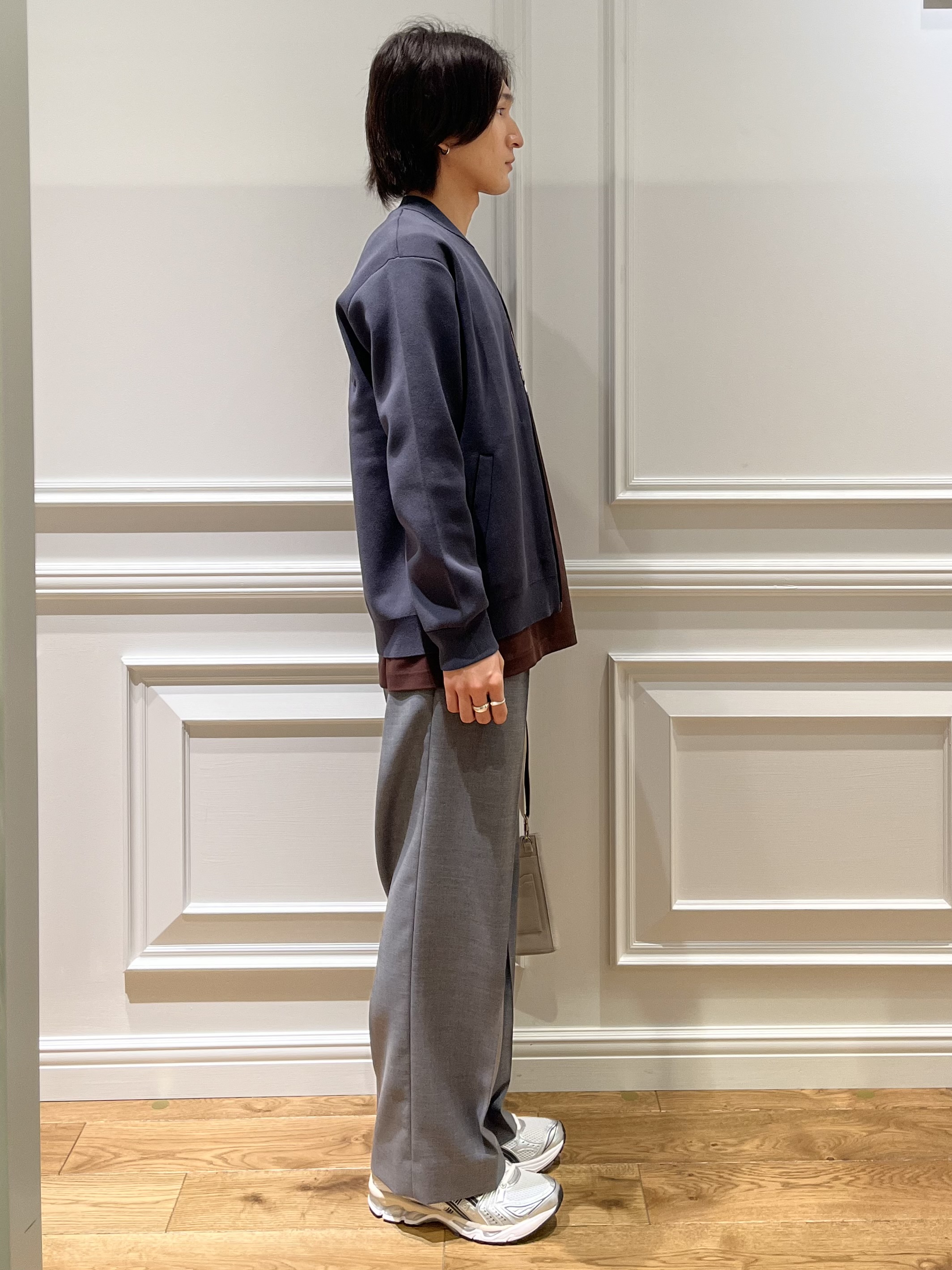 Watanabeさんの「DRESSTERIOR｜スプリング ニットブルゾン」を使ったコーディネート