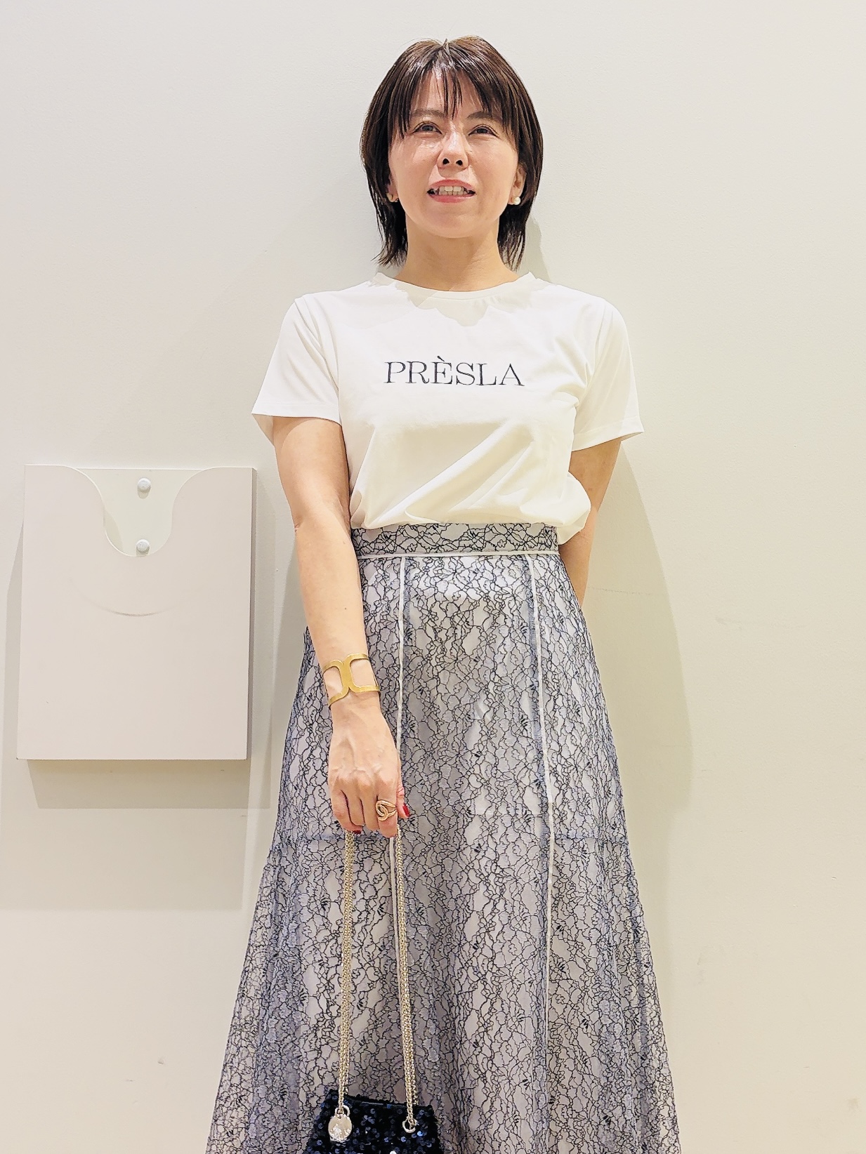 YUKOさんの「index｜ベーシックパンプス」を使ったコーディネート