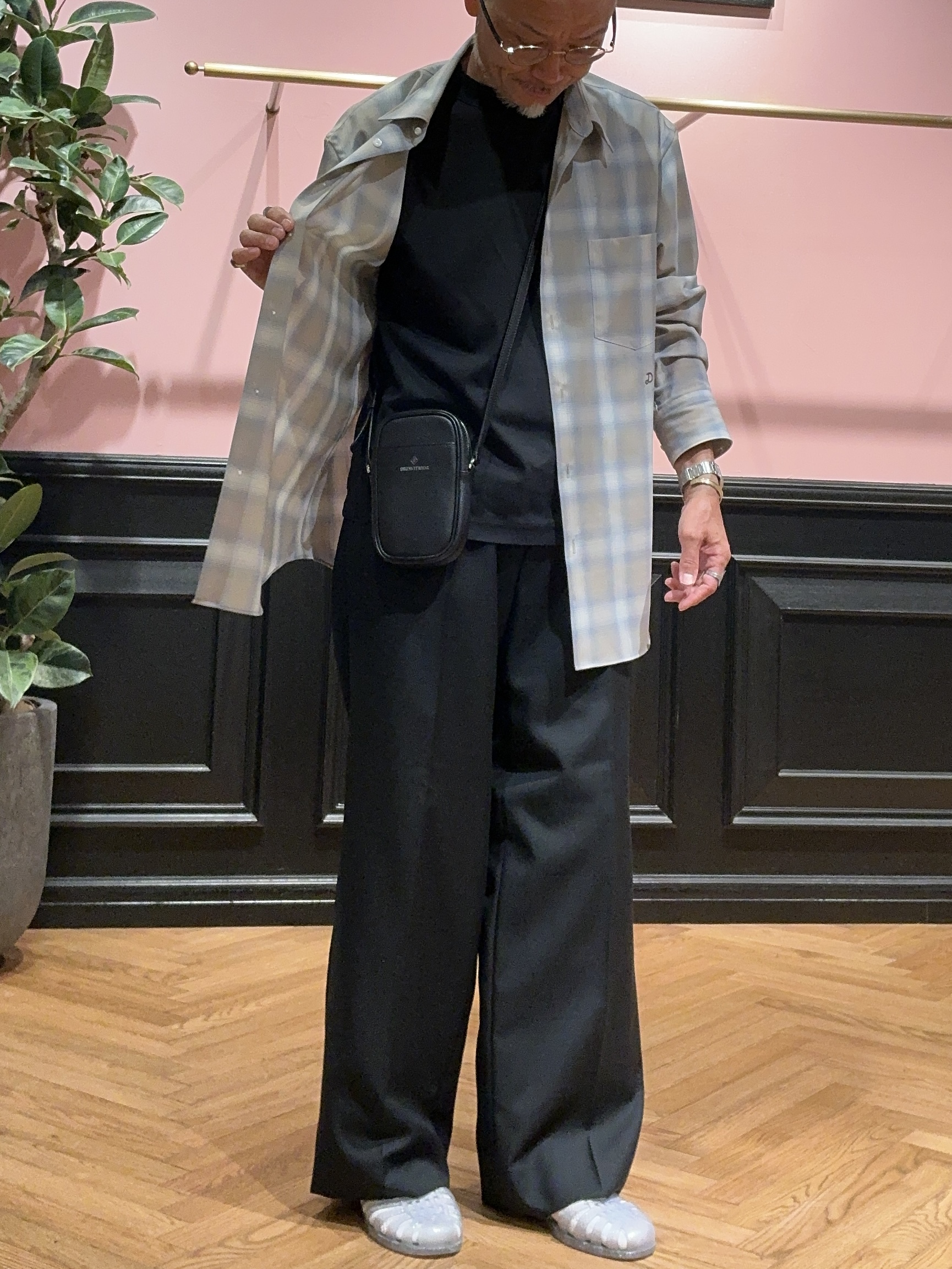 torigoeさんの「DRESSTERIOR｜オンブレーチェックシャツ」を使ったコーディネート