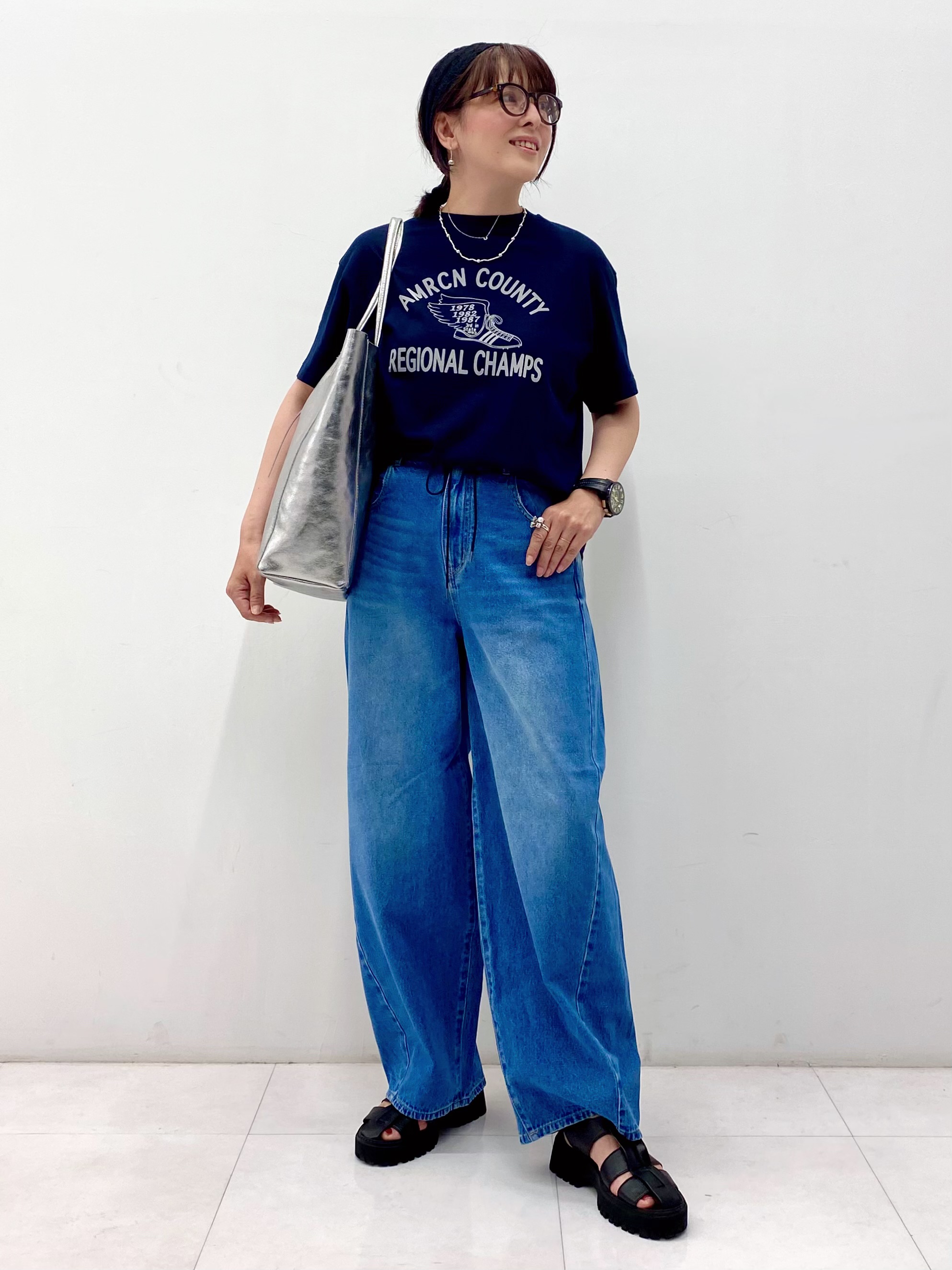 Sawaguchiさんの「DRESSTERIOR｜◆Americana（アメリカーナ）Tシャツ」を使ったコーディネート