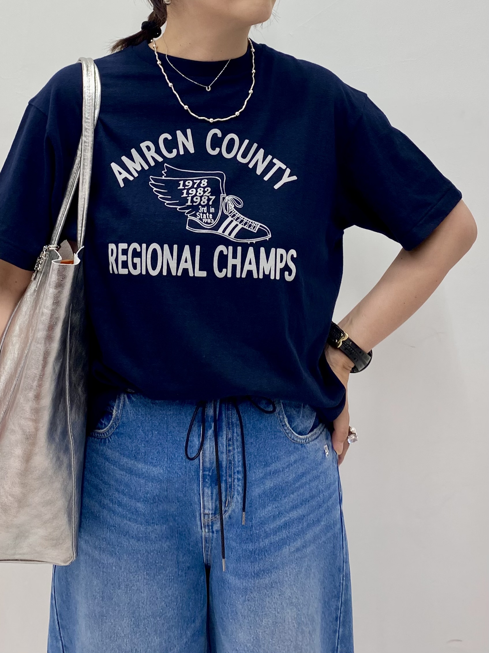 Sawaguchiさんの「DRESSTERIOR｜◆Americana（アメリカーナ）Tシャツ」を使ったコーディネート