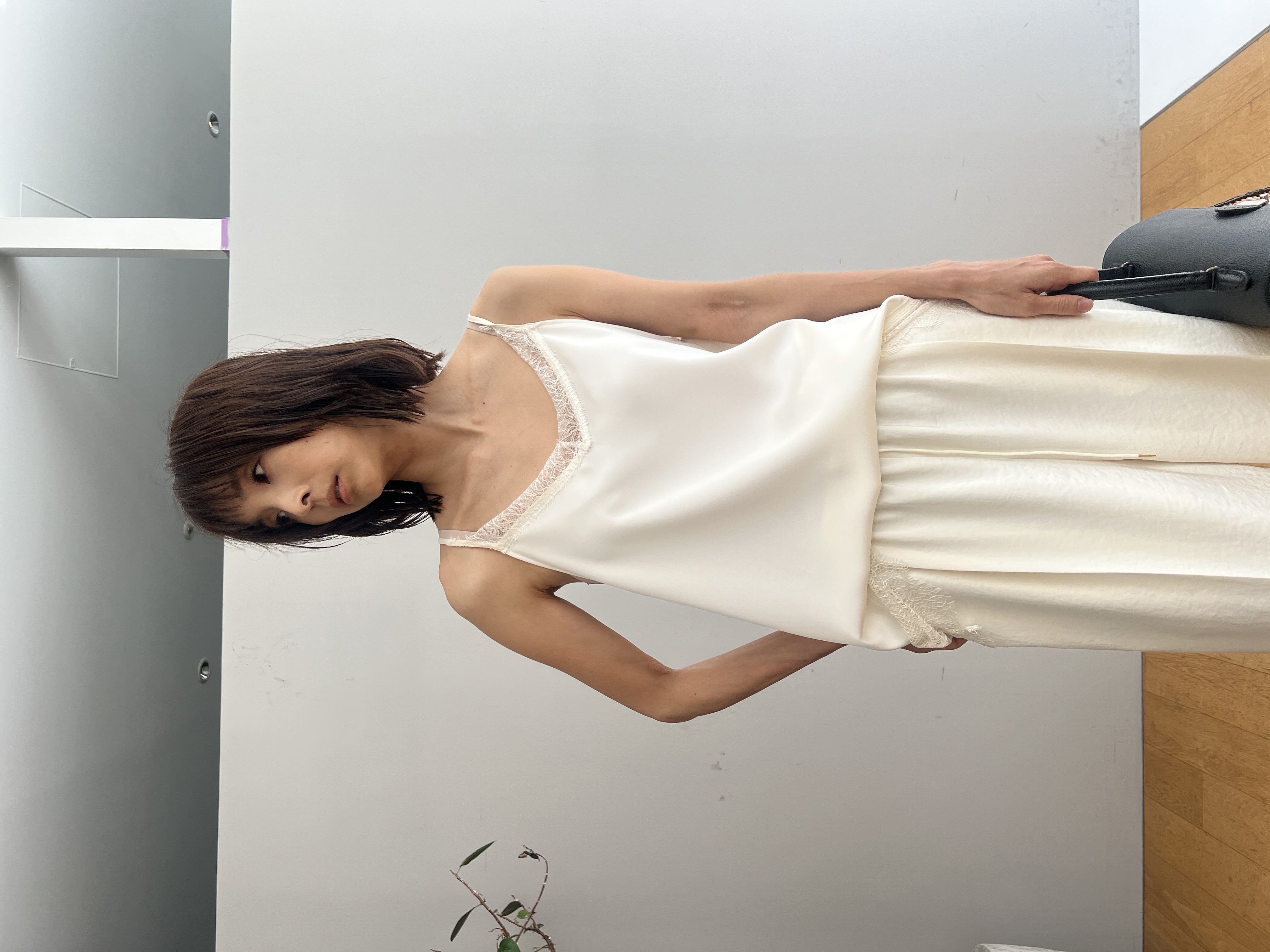 misaさんの「DRESSTERIOR｜NICOLAS LAINAS（ニコラスライナス）ソフトソールトングサンダル」を使ったコーディネート