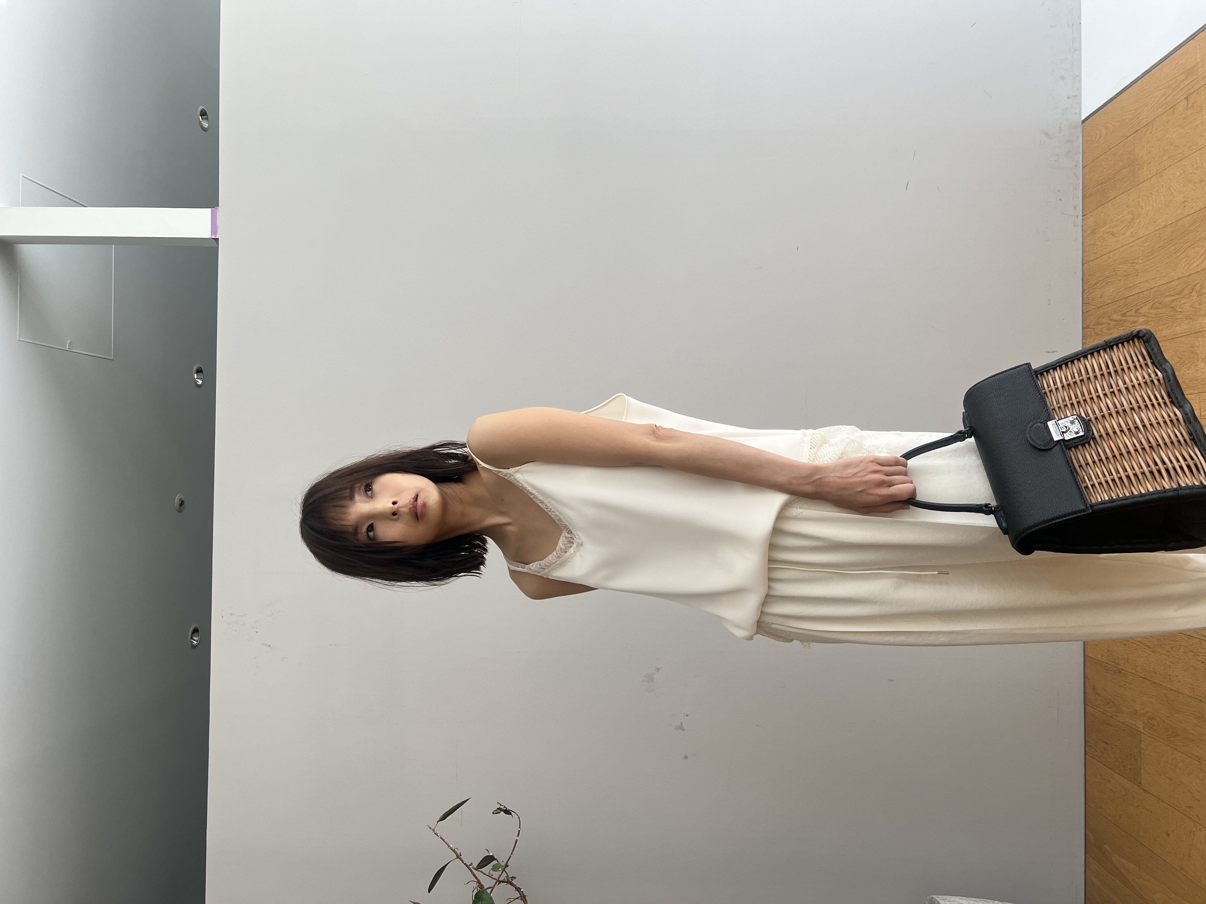 misaさんの「DRESSTERIOR｜NICOLAS LAINAS（ニコラスライナス）ソフトソールトングサンダル」を使ったコーディネート